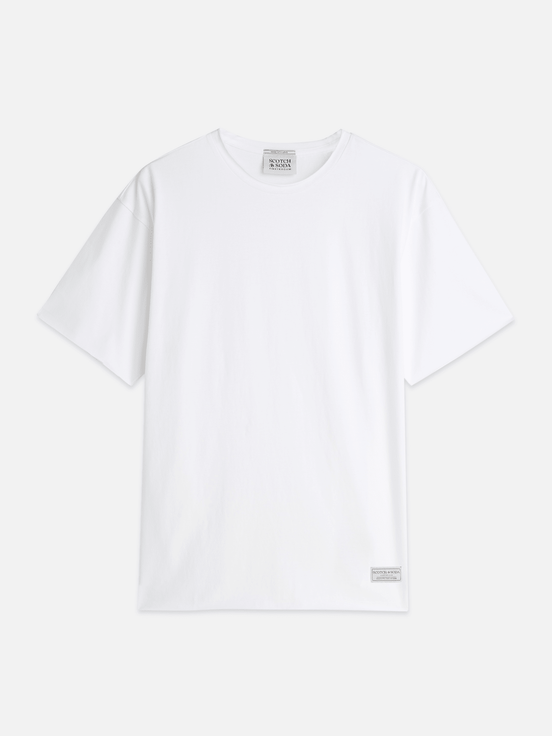 Core Raw-Edged Relaxed-Fit Garment-Dyed T-Shirt - Scotch & Soda South Africa