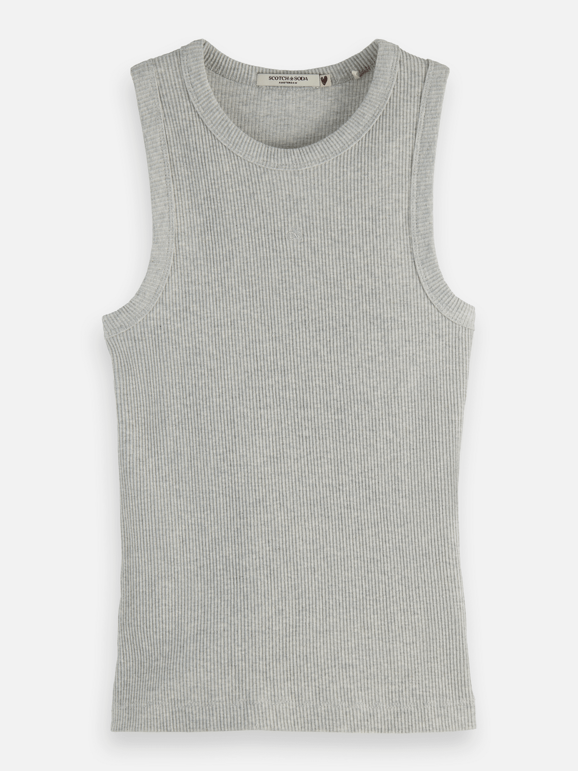 Core Rib Racer Tank - Scotch & Soda South Africa