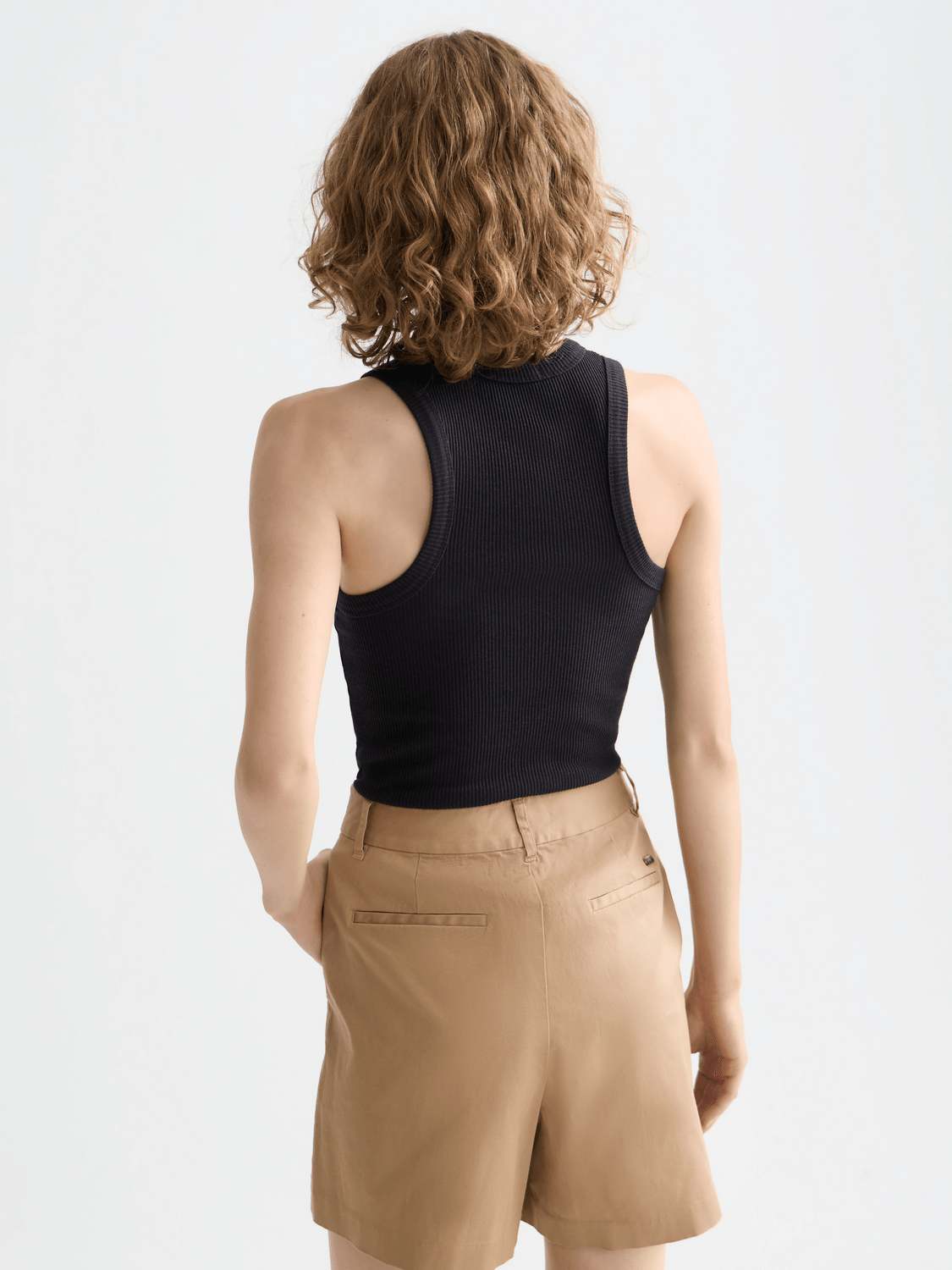 Core Rib Racer Tank - Scotch & Soda South Africa