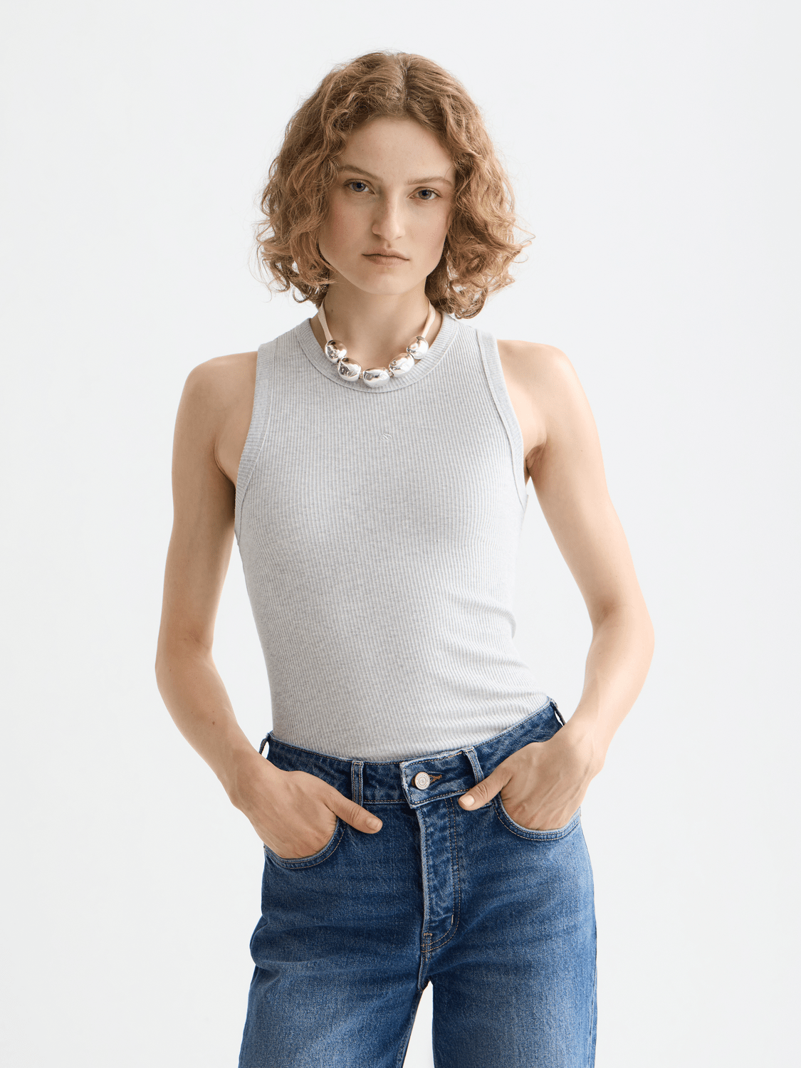 Core Rib Racer Tank - Scotch & Soda South Africa