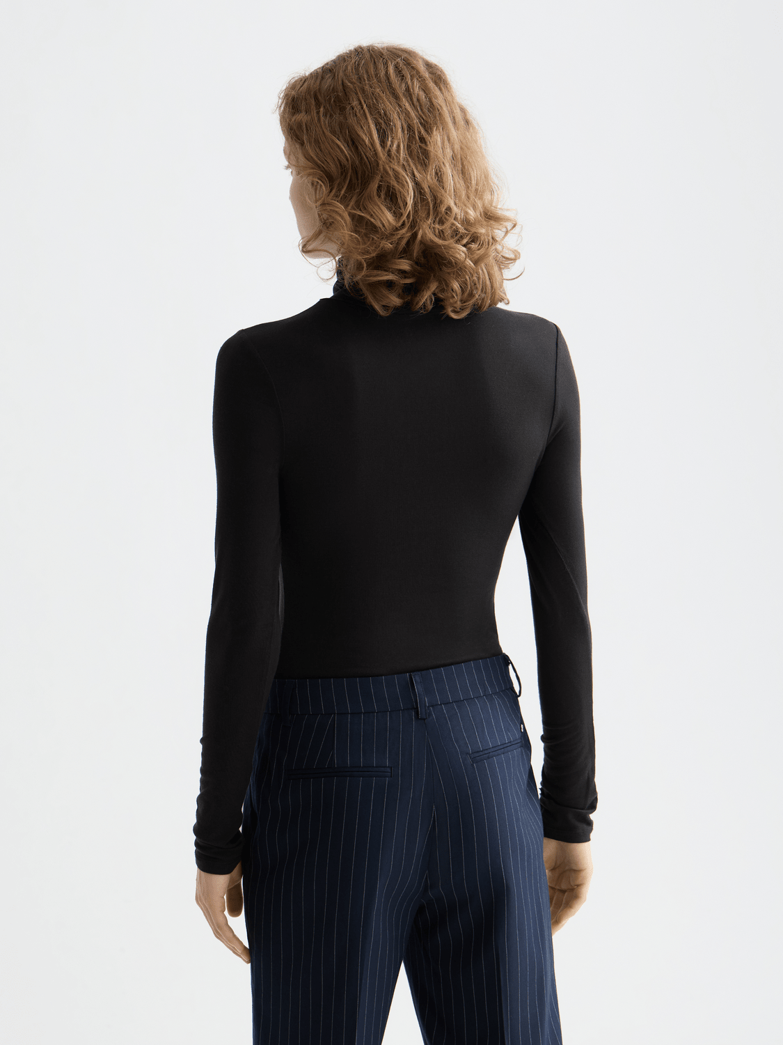Core Roll Up Neck Long Sleeve T-Shirt - Scotch & Soda South Africa