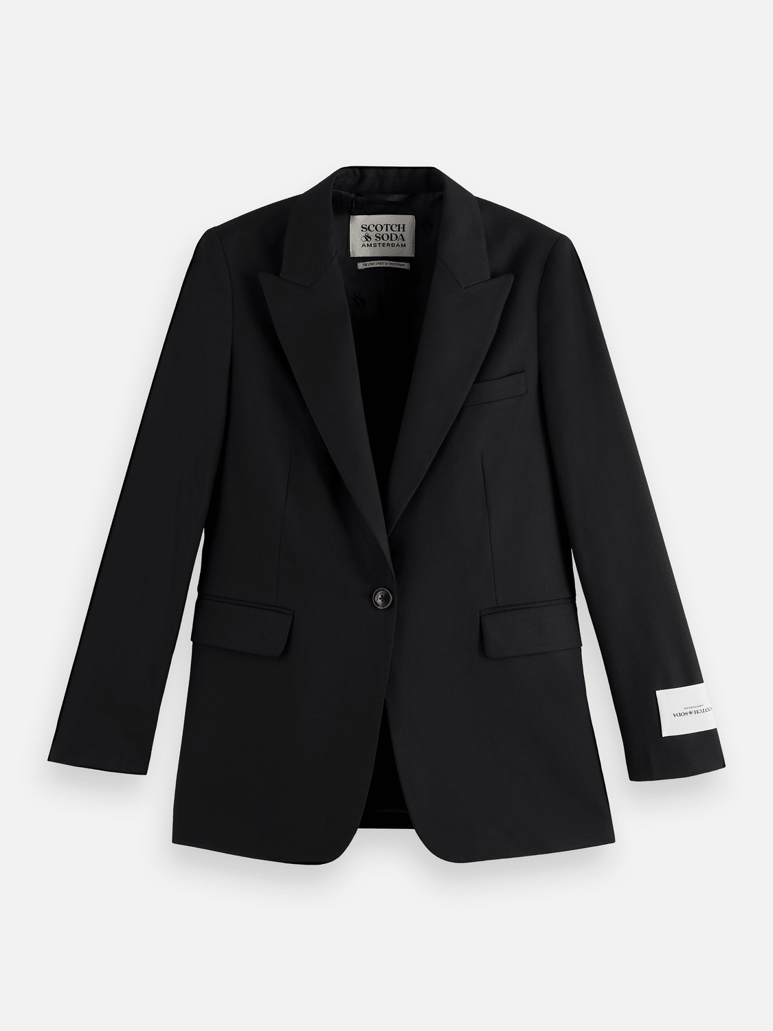 Core Sb Fitted Blazer - Scotch & Soda South Africa