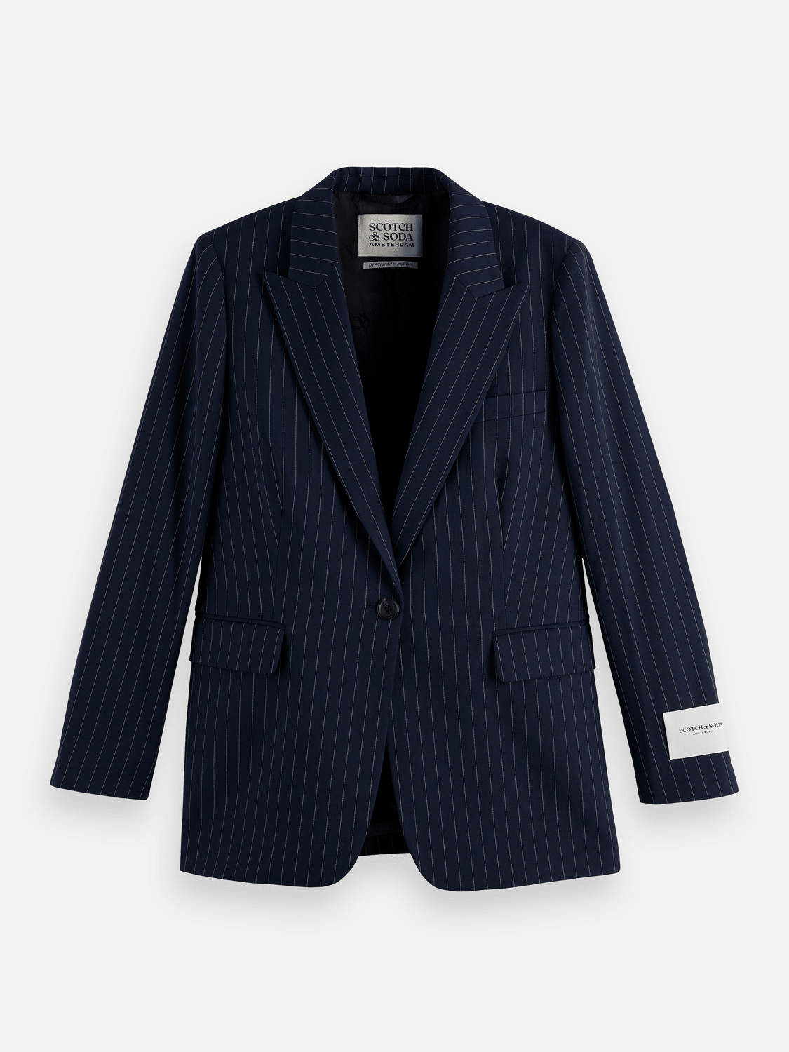 Core Sb Fitted Blazer - Scotch & Soda South Africa