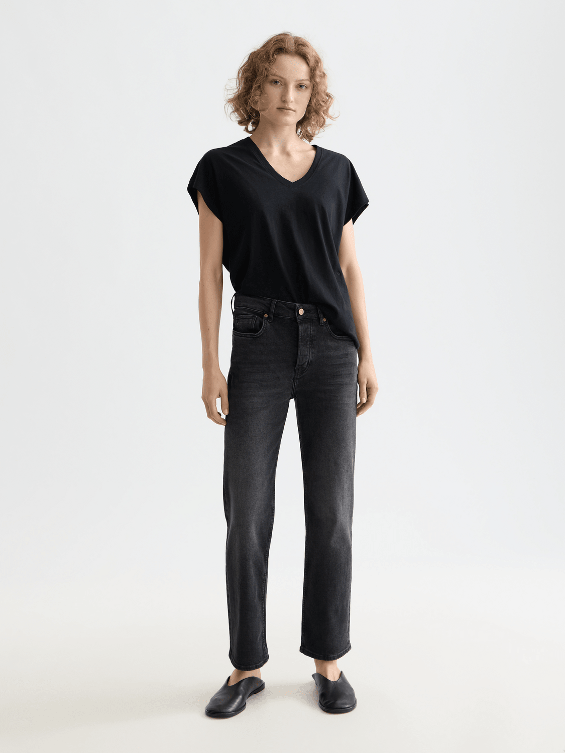 Core Slub V-Neck T-Shirt - Scotch & Soda South Africa
