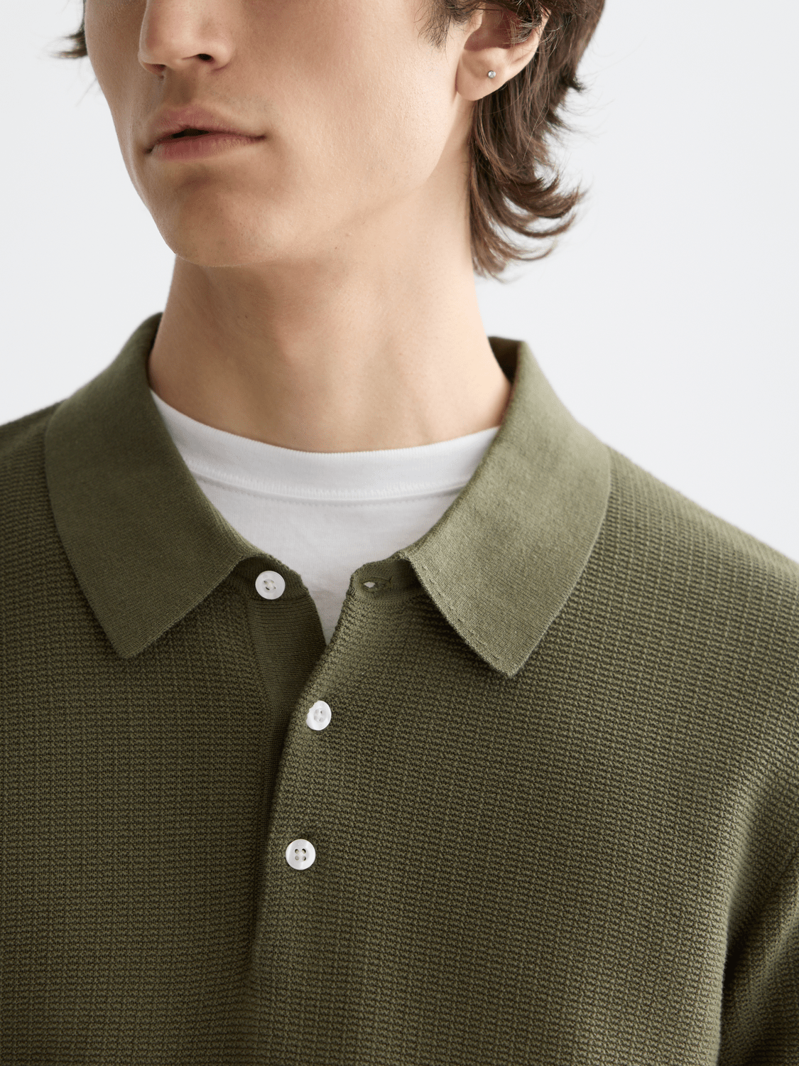 Core - Structured Knitted Regular-Fit Polo - Scotch & Soda South Africa
