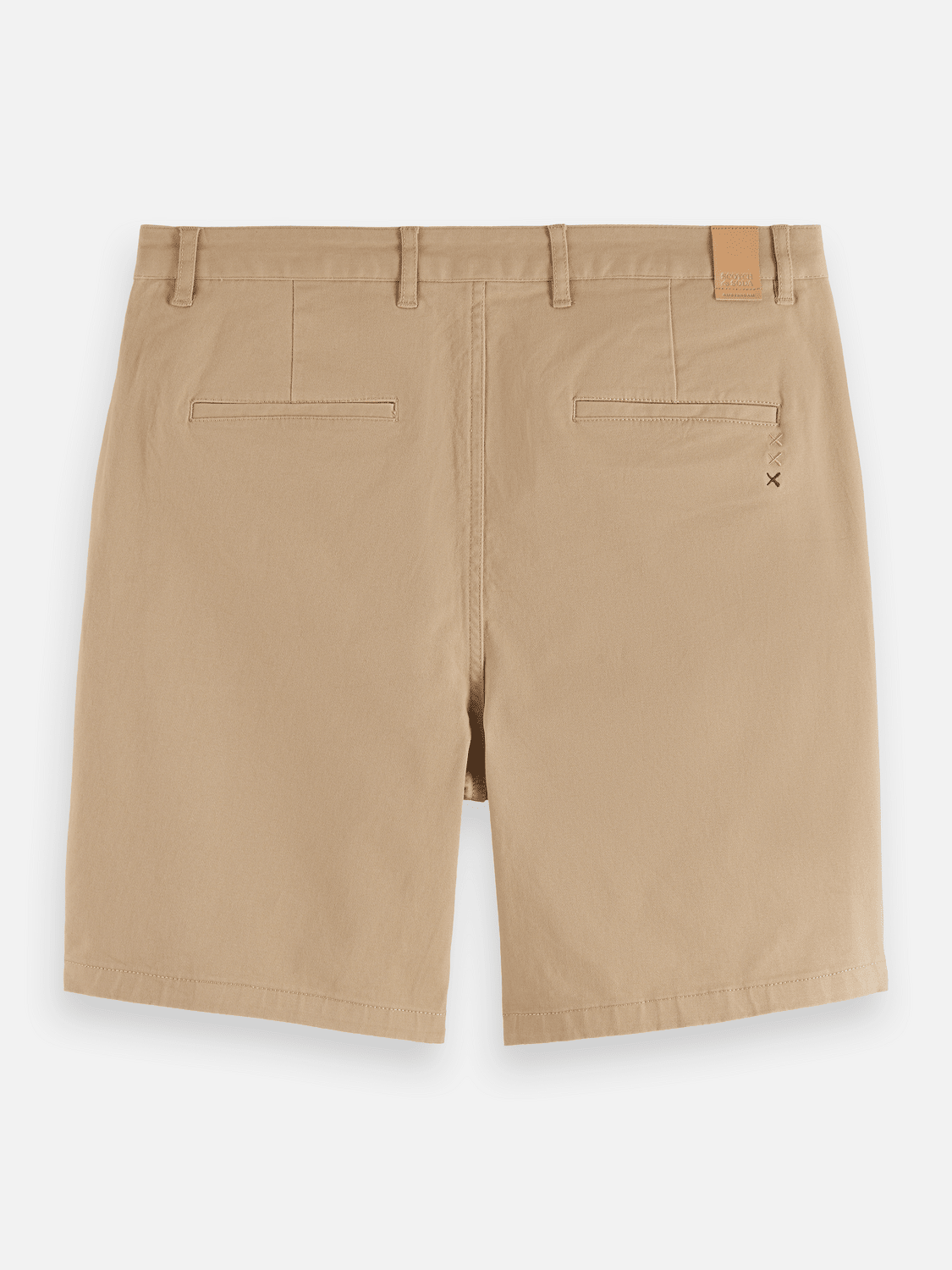 Core Stuart Cotton-Blend Twill Regular-Fit Short - Scotch & Soda South Africa