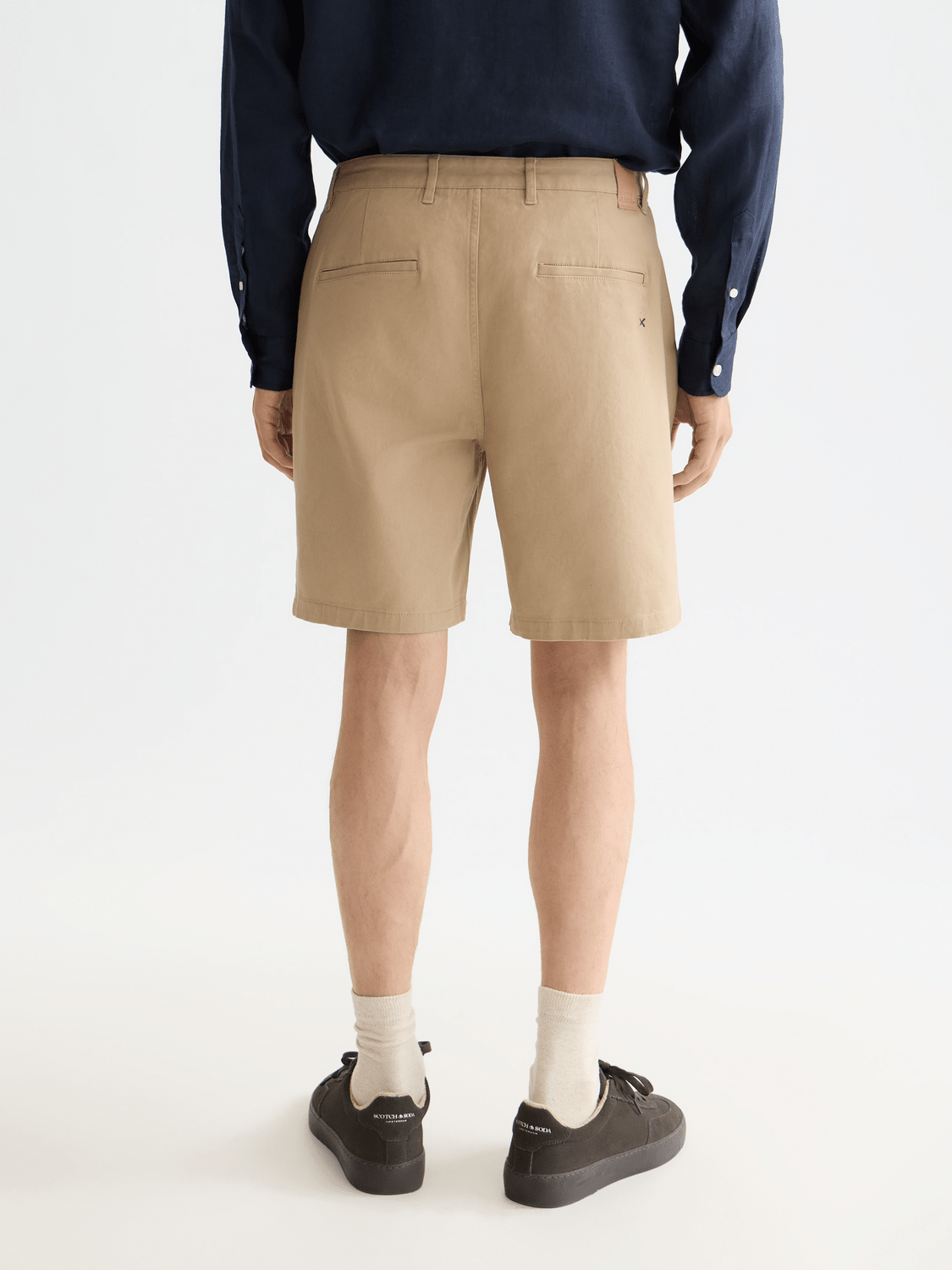 Core Stuart Cotton-Blend Twill Regular-Fit Short - Scotch & Soda South Africa