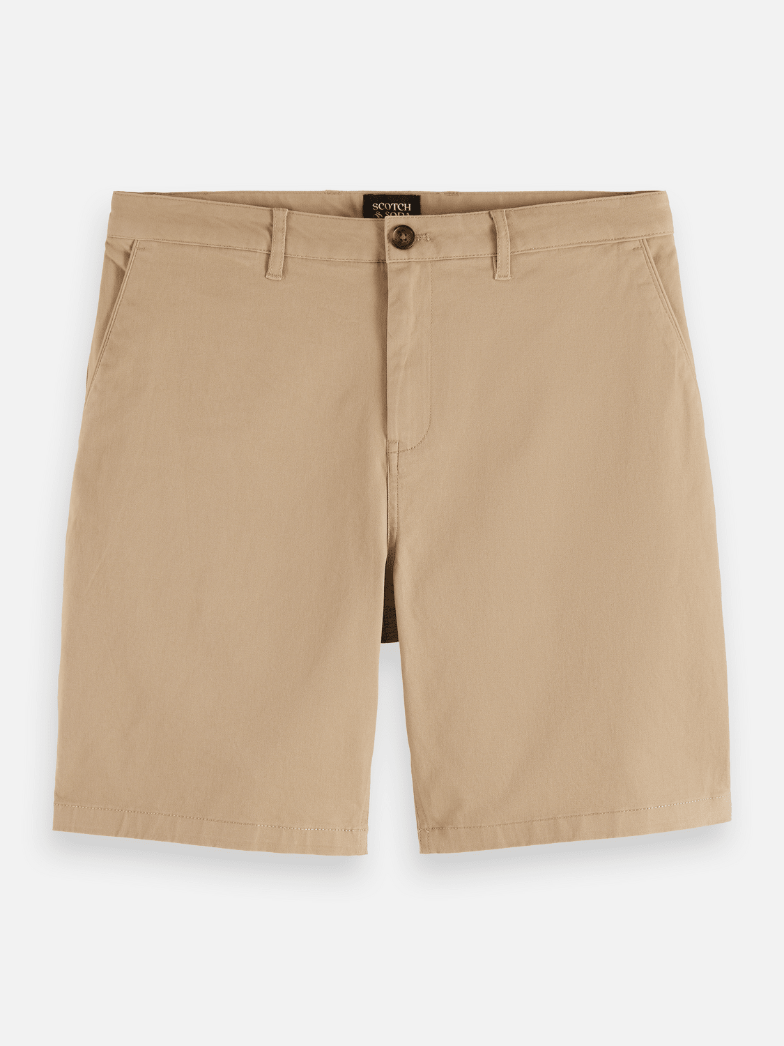 Core Stuart Cotton-Blend Twill Regular-Fit Short - Scotch & Soda South Africa