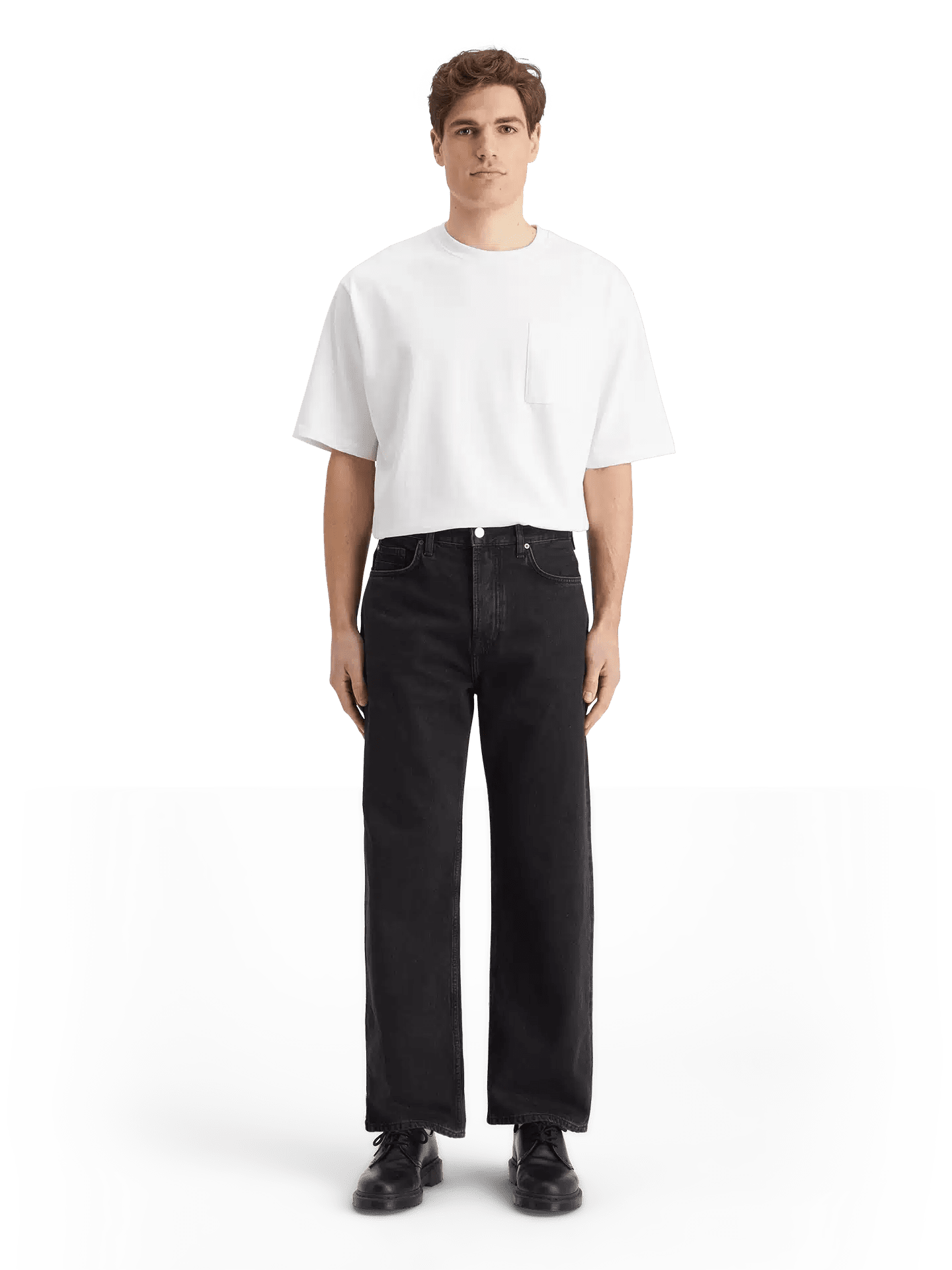 Core The Pitch Loose Fit Jeans - Black Buzz - Scotch & Soda South Africa