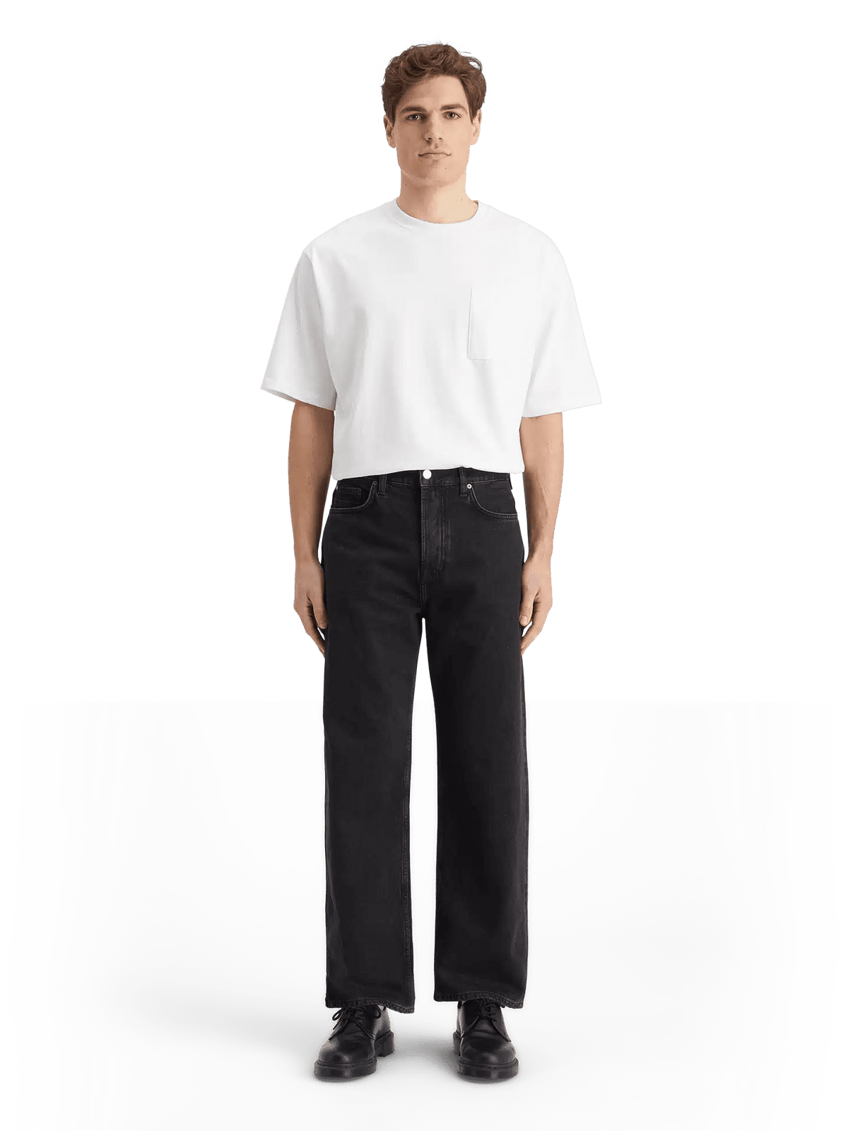 Core The Pitch Loose Fit Jeans - Black Buzz - Scotch & Soda South Africa