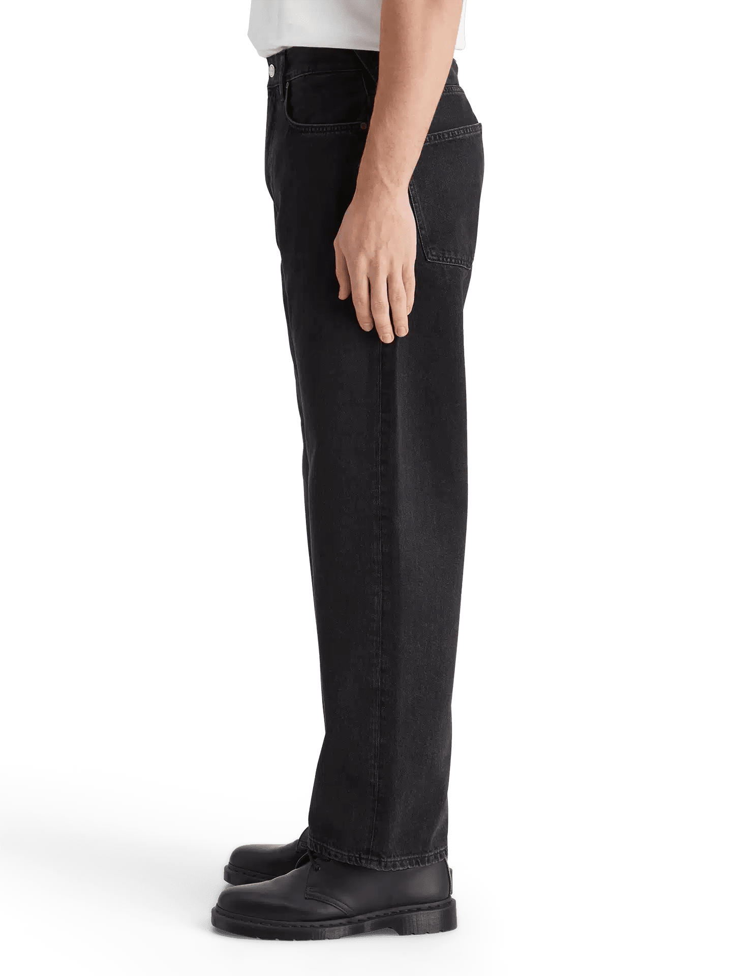 Core The Pitch Loose Fit Jeans - Black Buzz - Scotch & Soda South Africa