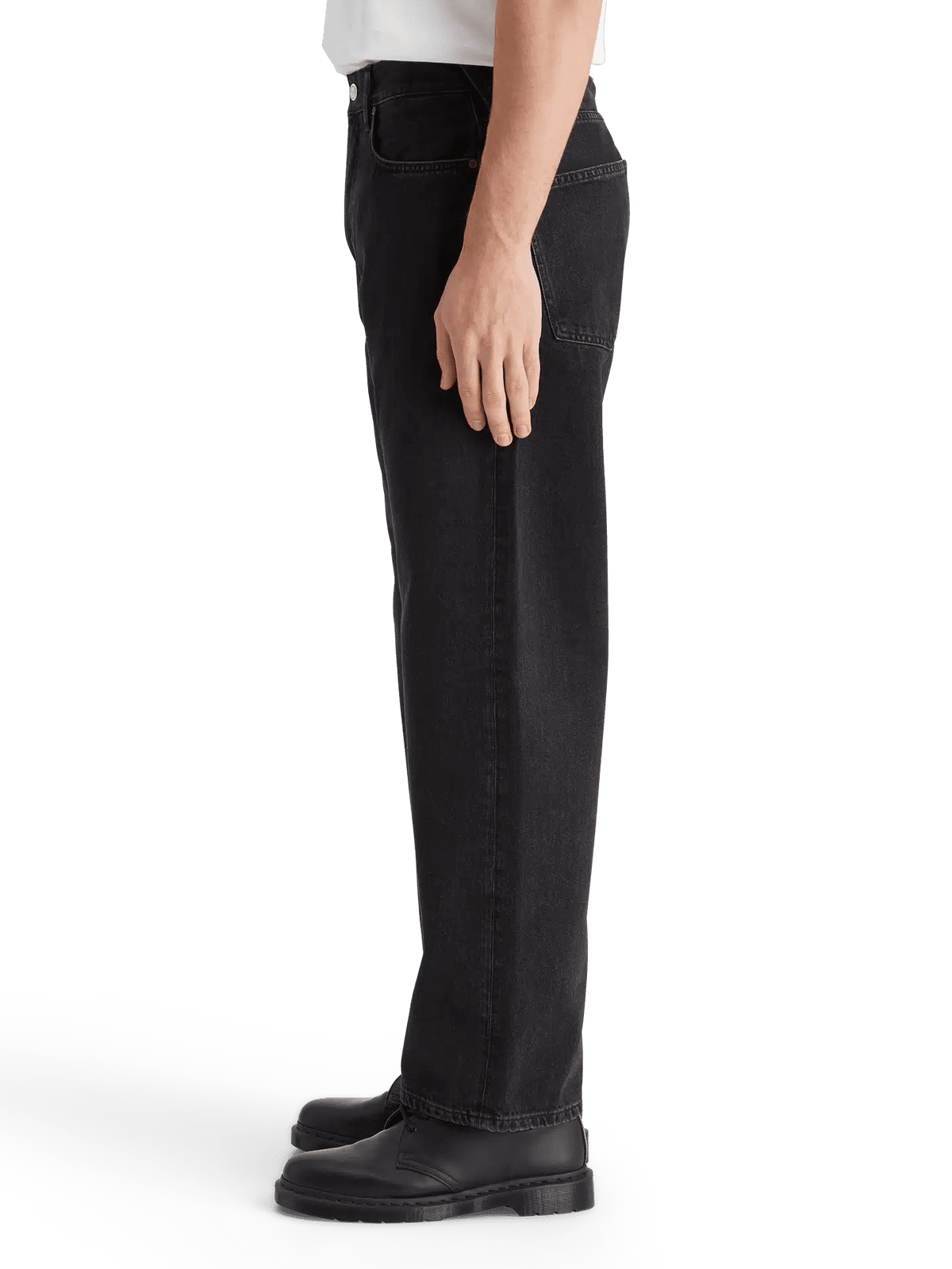 Core The Pitch Loose Fit Jeans - Black Buzz - Scotch & Soda South Africa
