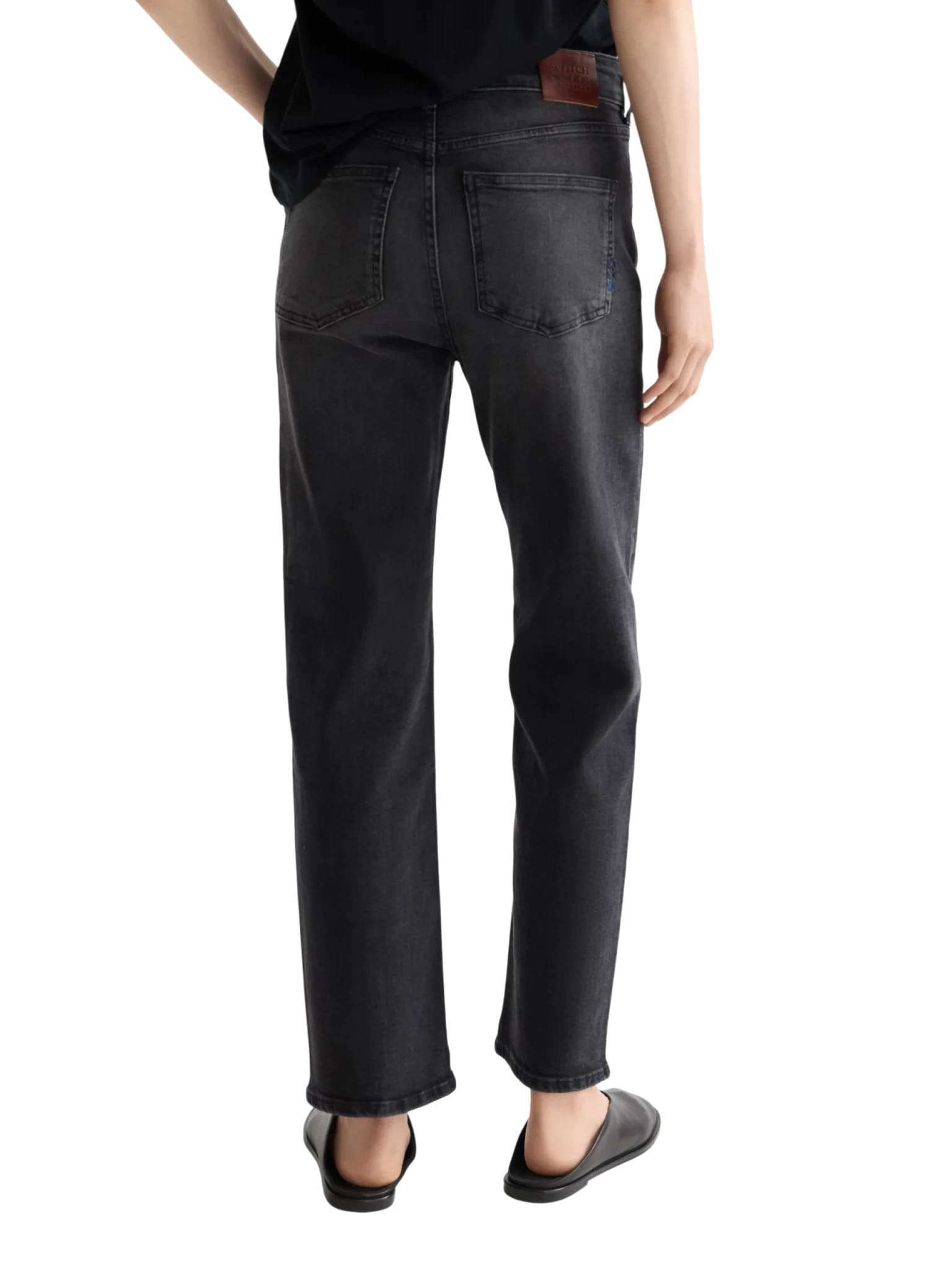 Core The Sky Straight Jeans —Black Night - Scotch & Soda South Africa