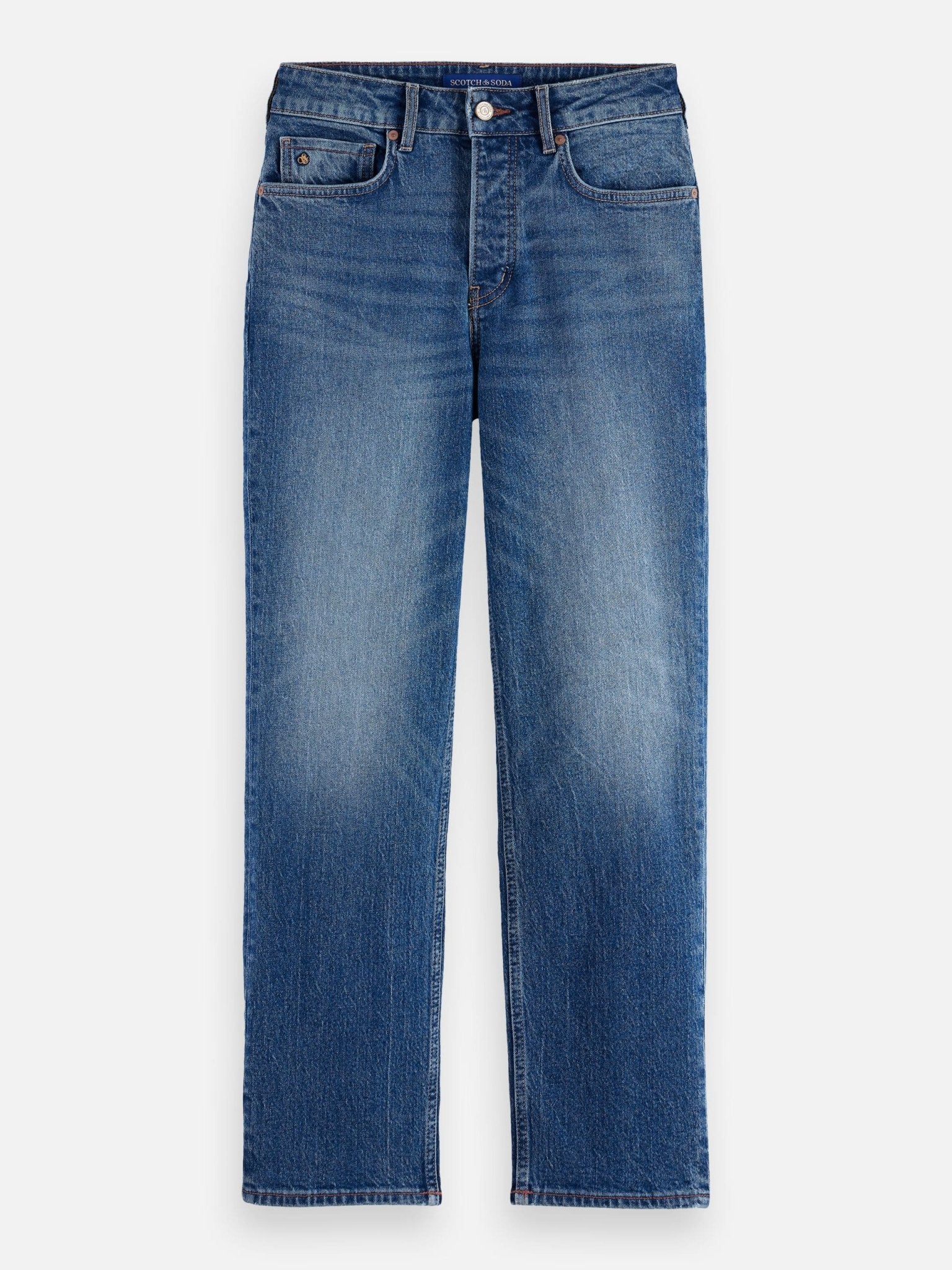 Core The Sky Straight Jeans — Blue Dream - Scotch & Soda South Africa