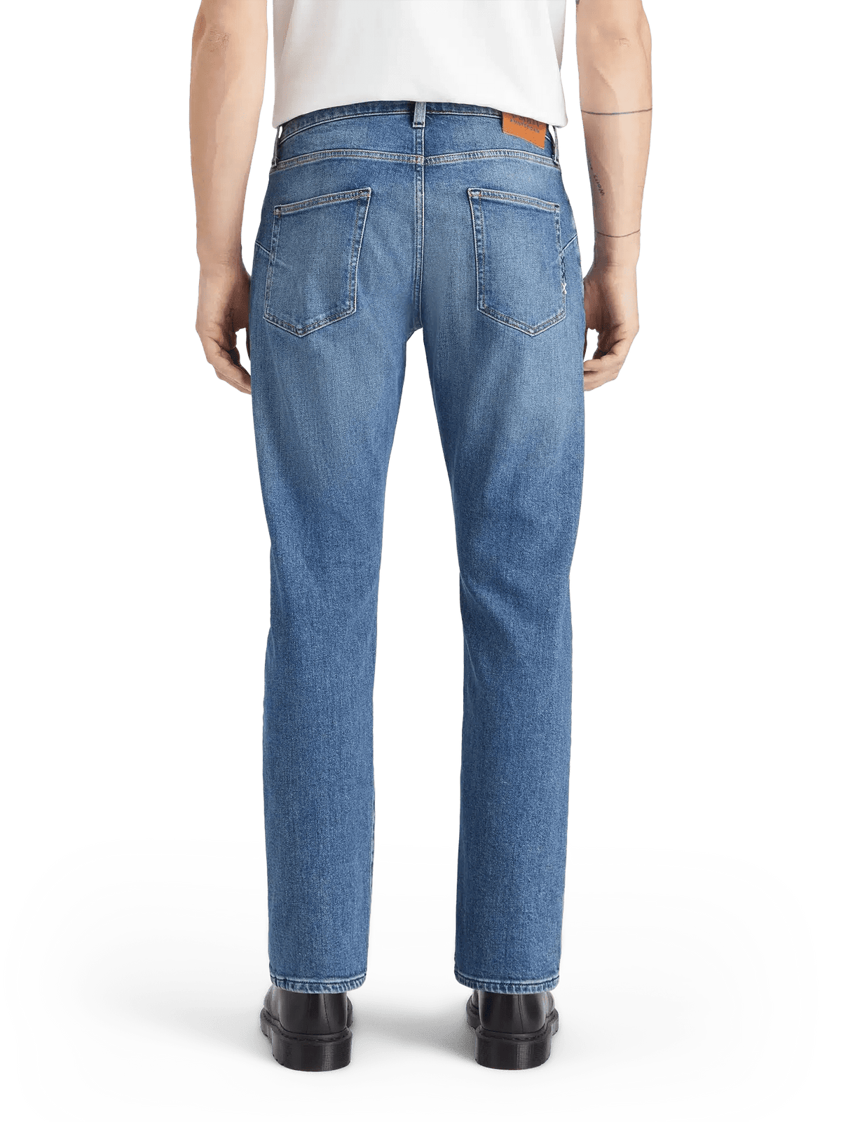 Core The Zee Straight Fit Jeans - Blue Moves - Scotch & Soda South Africa