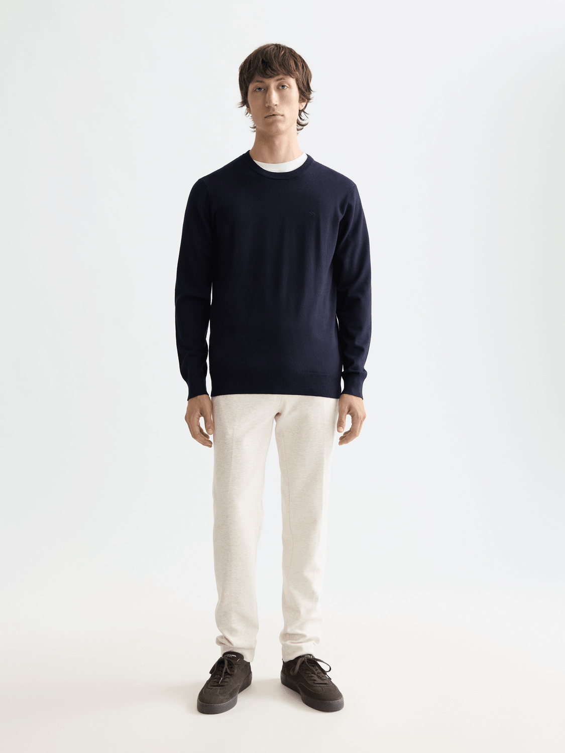 Core - Viscose Pullover Crewneck - Scotch & Soda South Africa