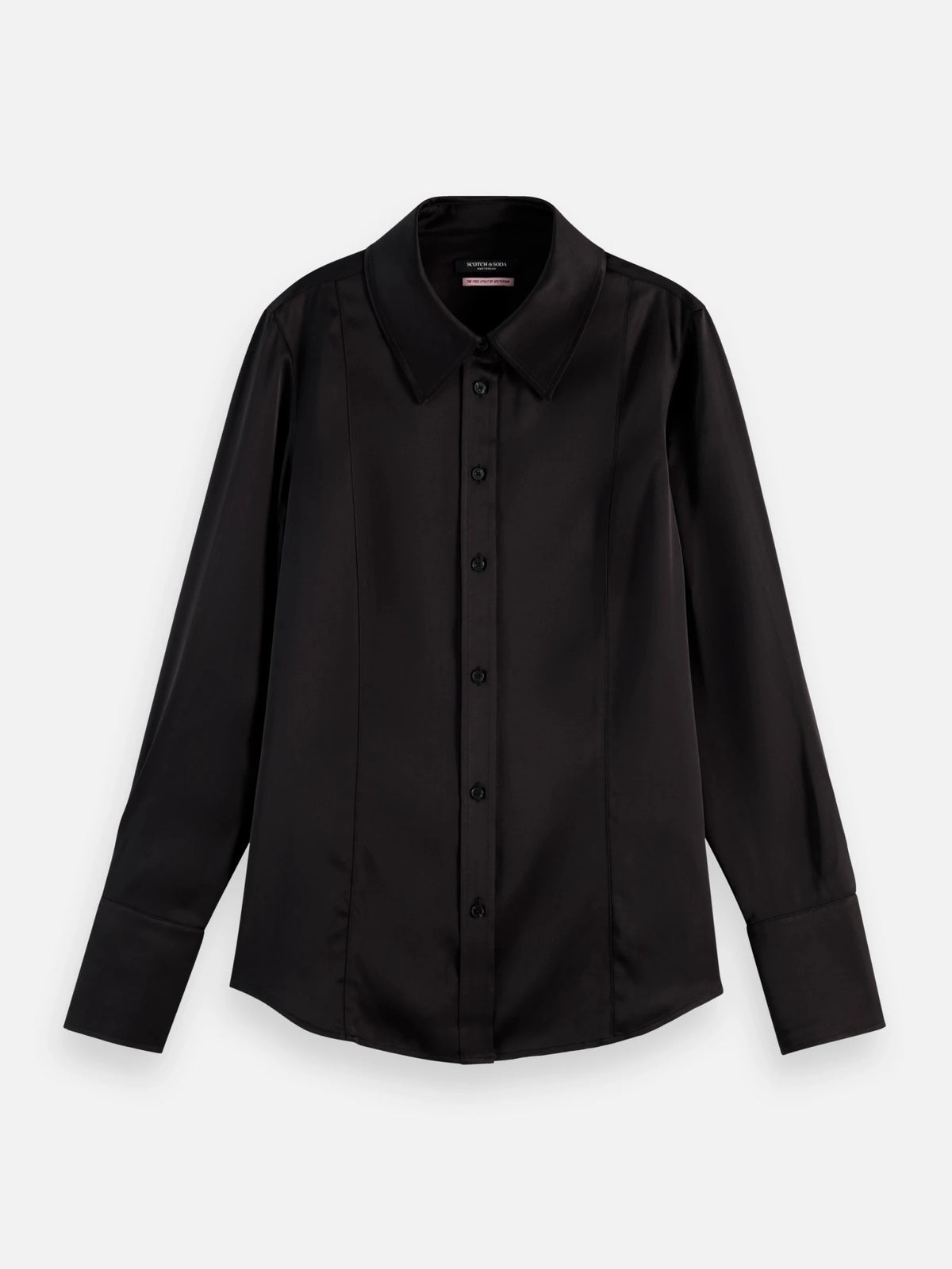 Core Viscose Satin Shirt - Scotch & Soda South Africa