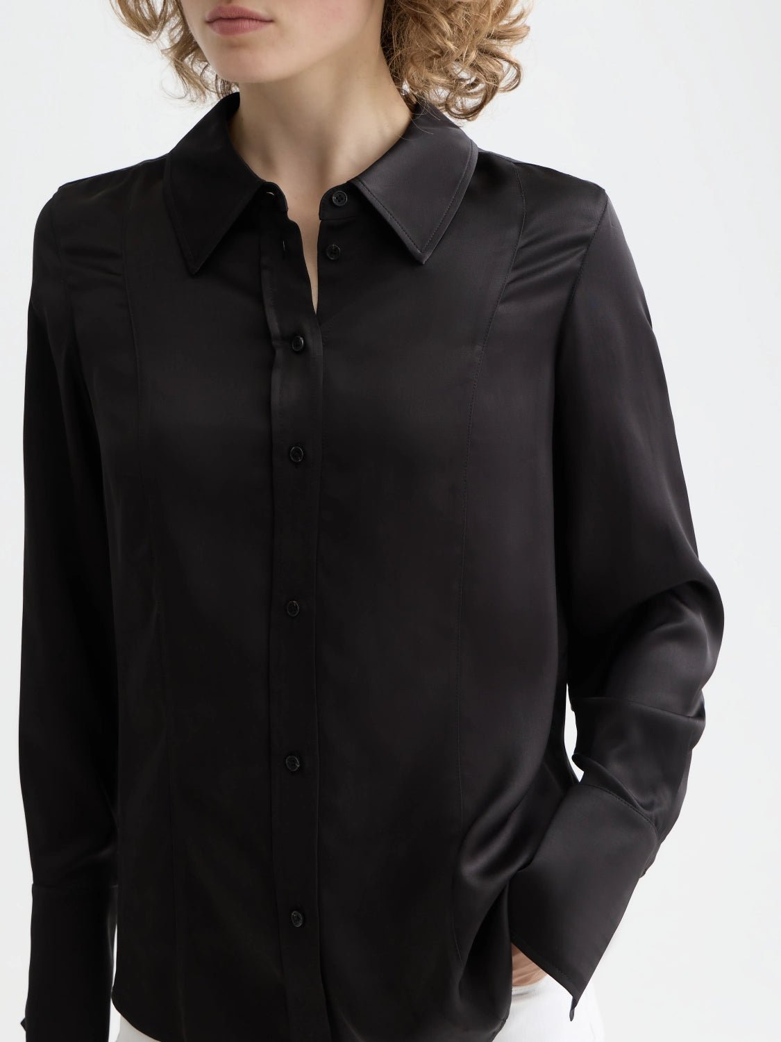 Core Viscose Satin Shirt - Scotch & Soda South Africa