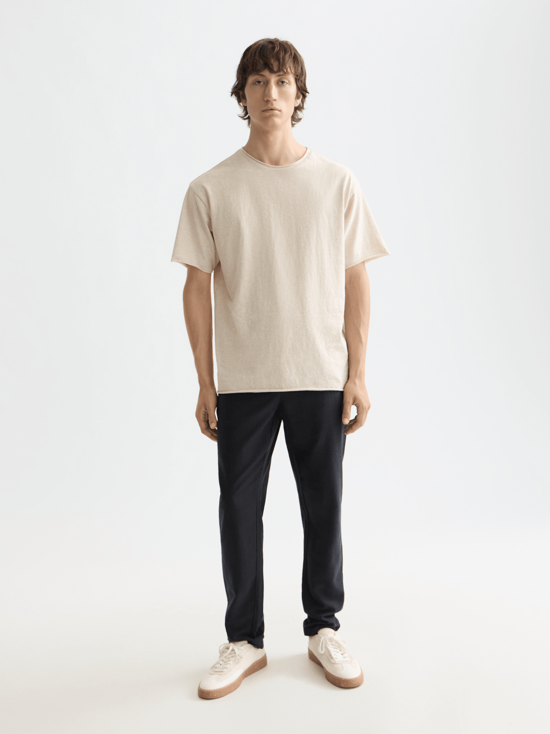 Core - Warren - Cotton/ Linen Twill Jogger - Scotch & Soda South Africa