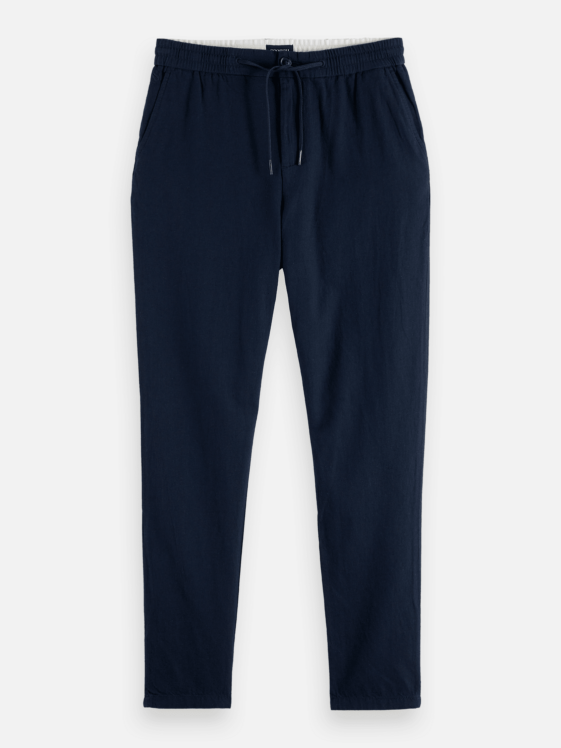 Core - Warren - Cotton/ Linen Twill Jogger - Scotch & Soda South Africa