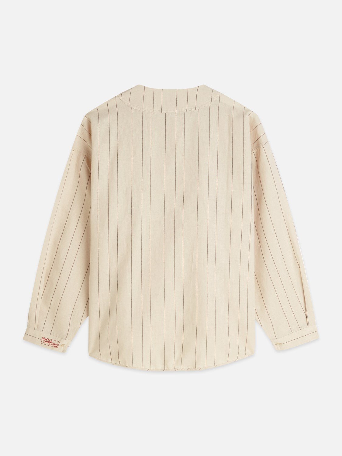 Cotton Linen Bib Shirt - Scotch & Soda South Africa