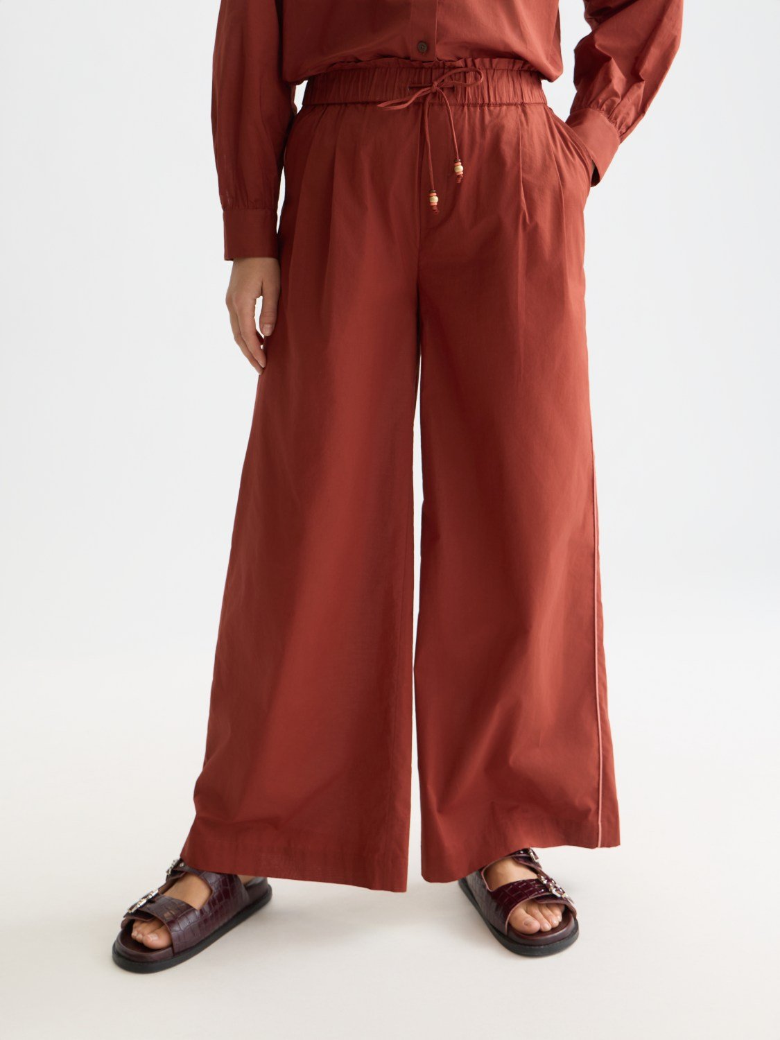 Cotton Voile Pull On Beach Pants - Scotch & Soda South Africa