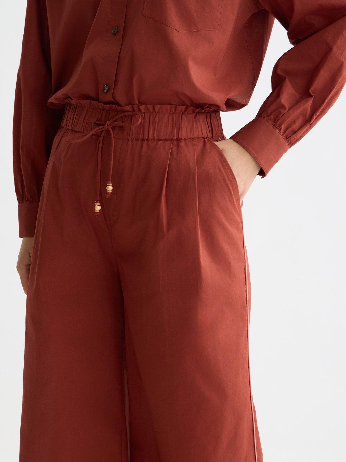 Cotton Voile Pull On Beach Pants - Scotch & Soda South Africa