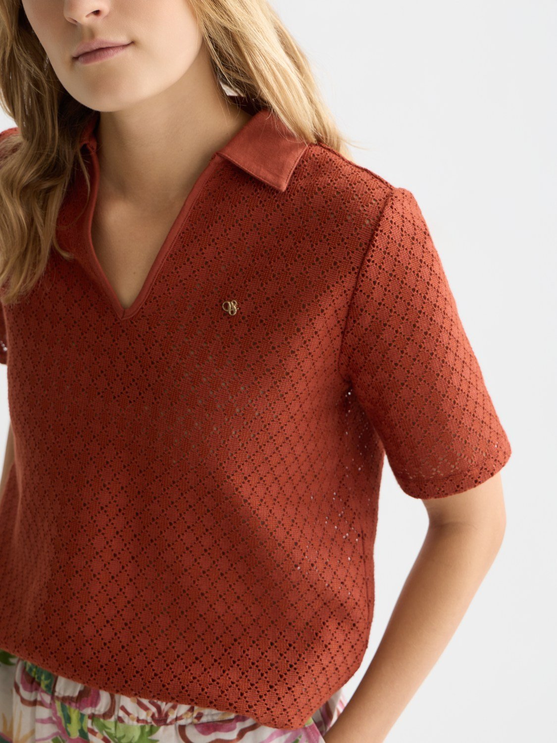 Crochet Polo - Scotch & Soda South Africa