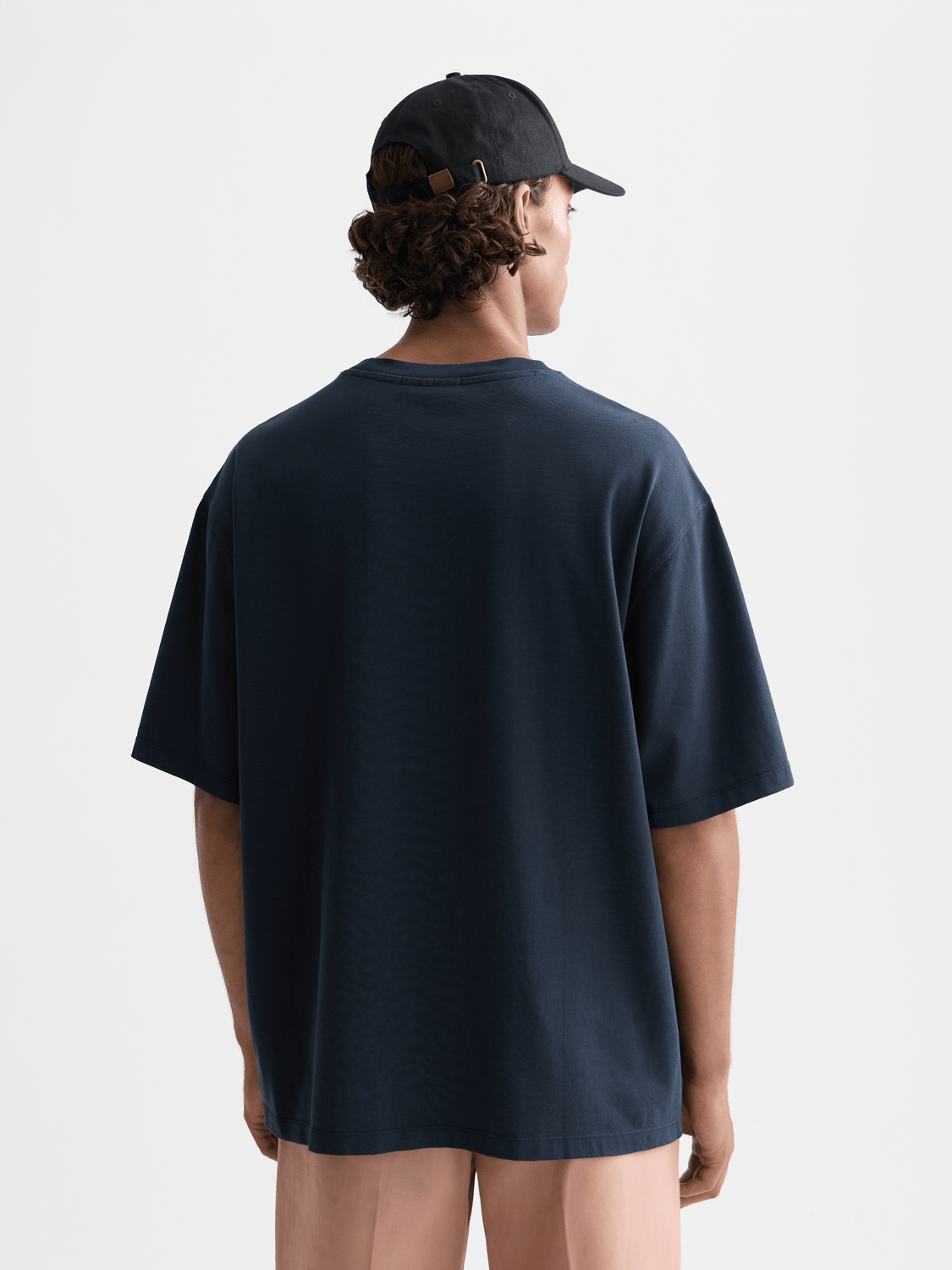 Cross-Stitched Front Artwork Loose-Fit T-Shirt - Scotch & Soda South Africa