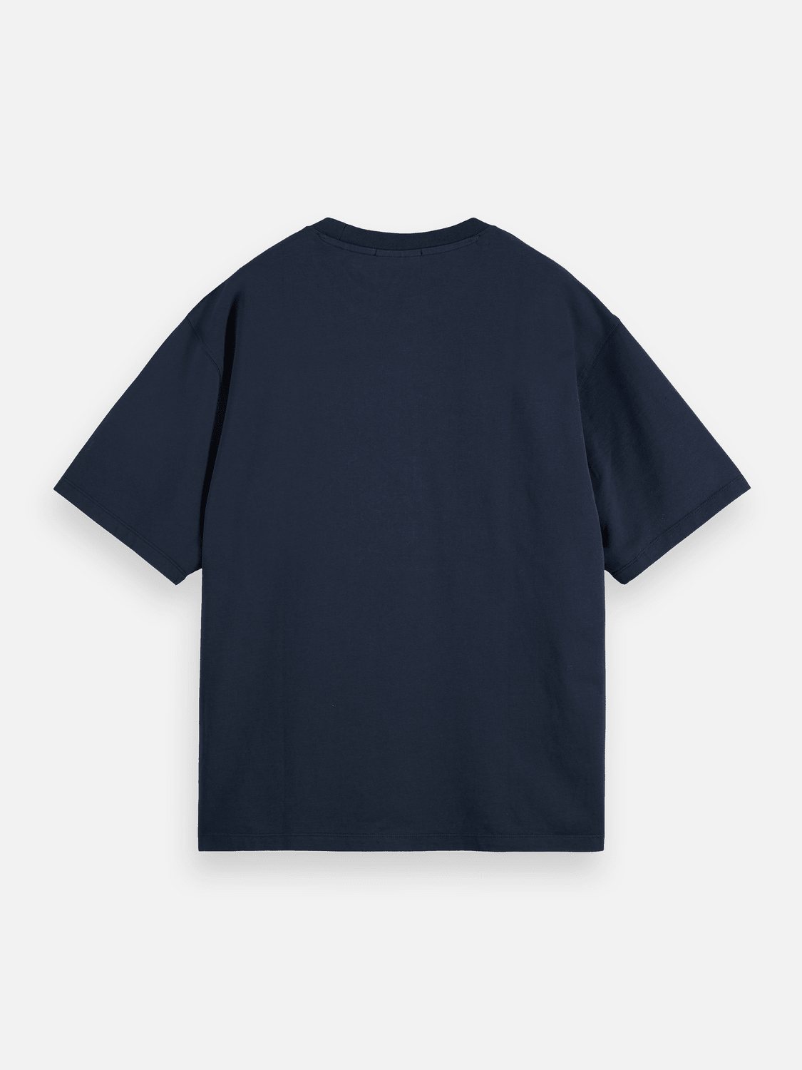Cross-Stitched Front Artwork Loose-Fit T-Shirt - Scotch & Soda South Africa