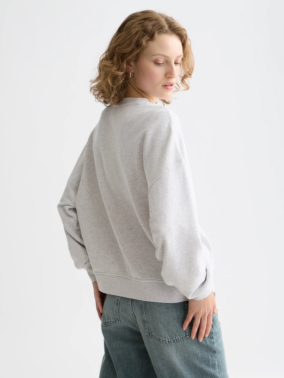 Denim Graphic Oversized Fit Sweatshirt - Scotch & Soda South Africa
