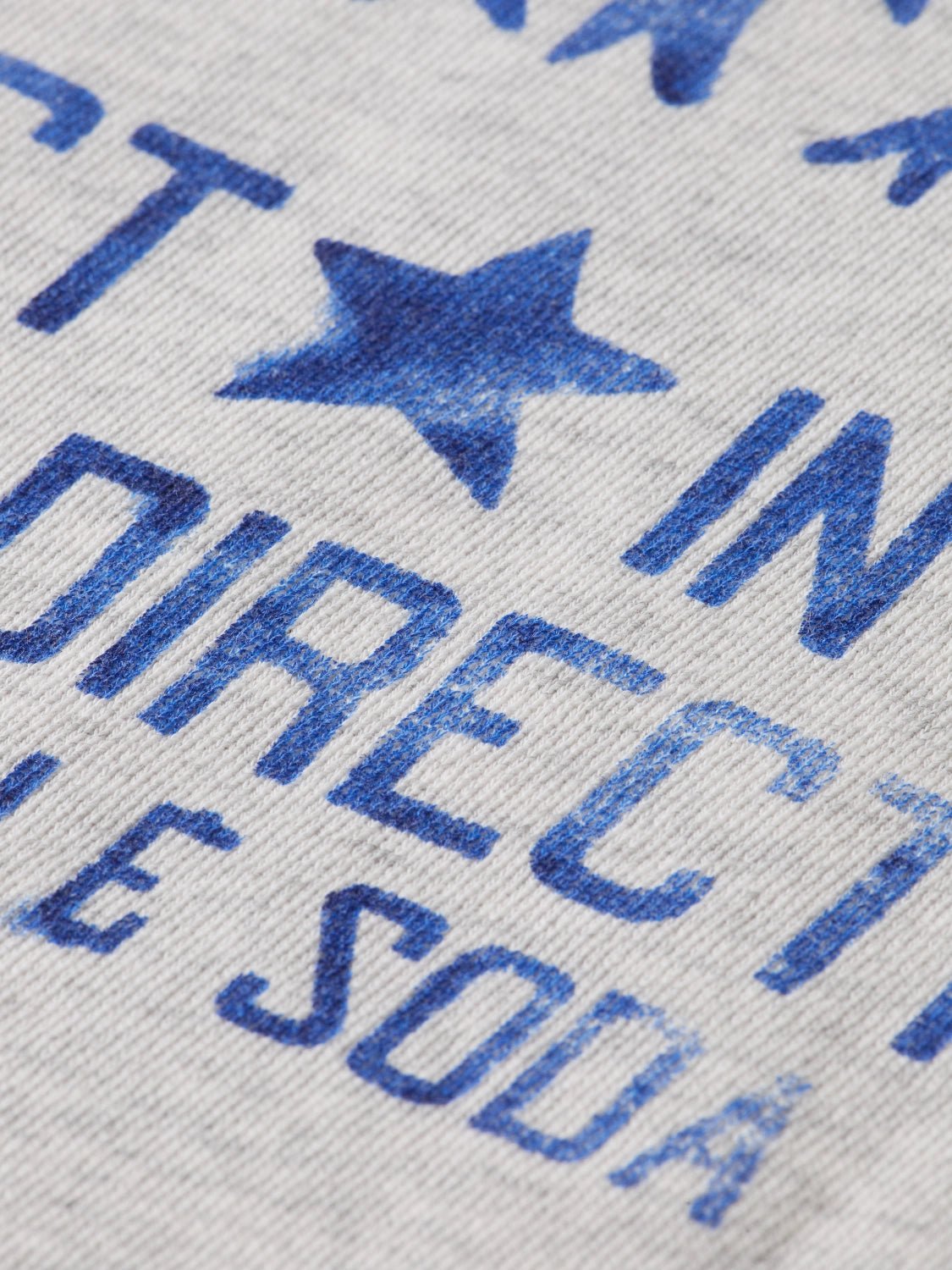 Denim Graphic Oversized Fit Sweatshirt - Scotch & Soda South Africa