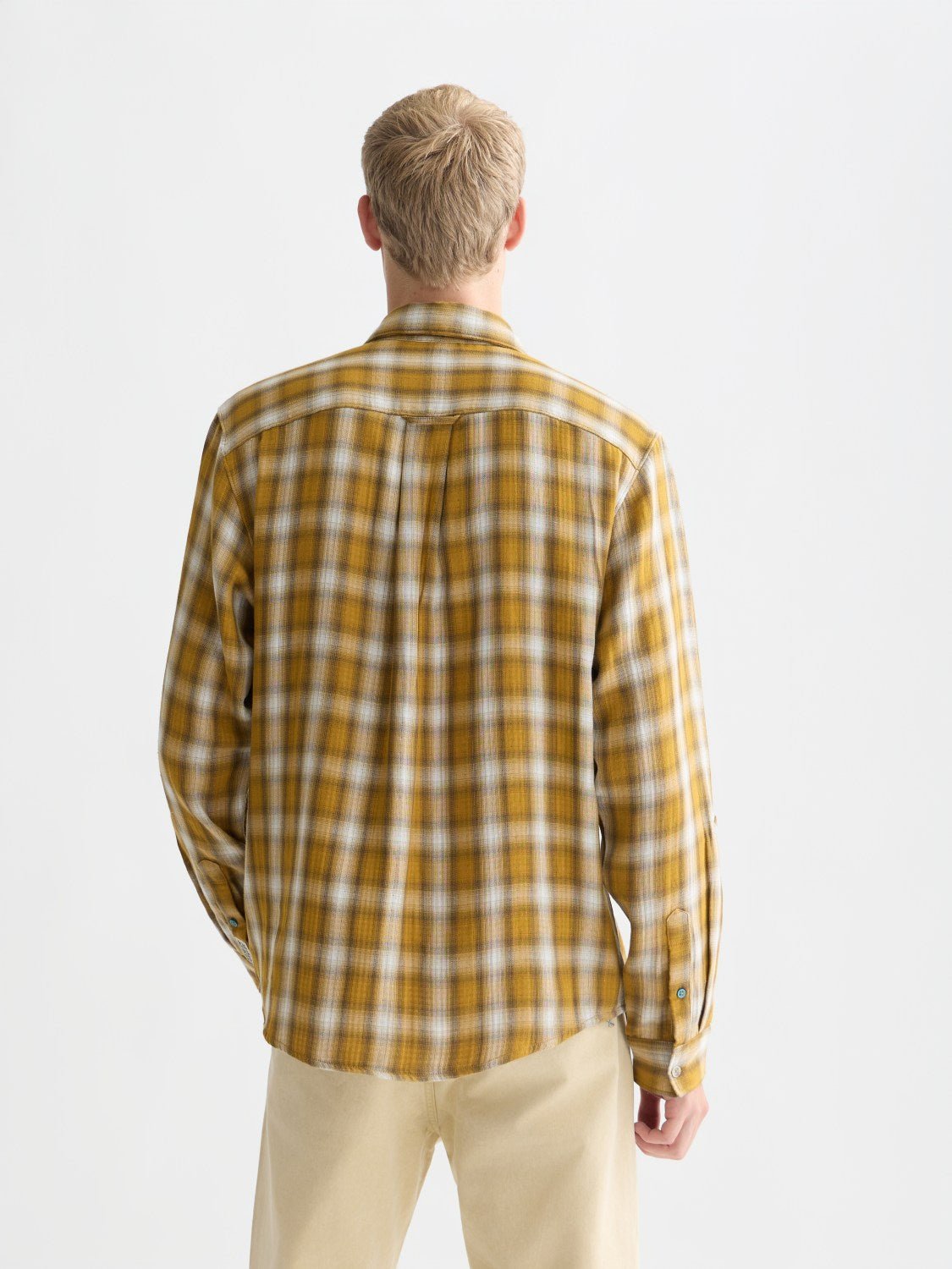 Double Cloth Check Relaxedfit Shirt - Scotch & Soda South Africa