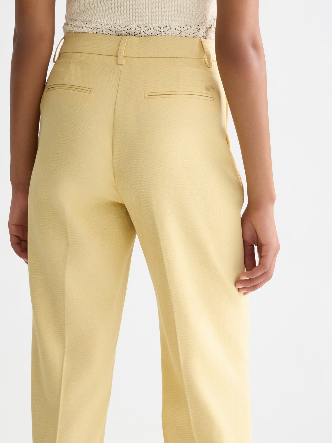 Edie - High Rise Wide Leg Pants - Scotch & Soda South Africa