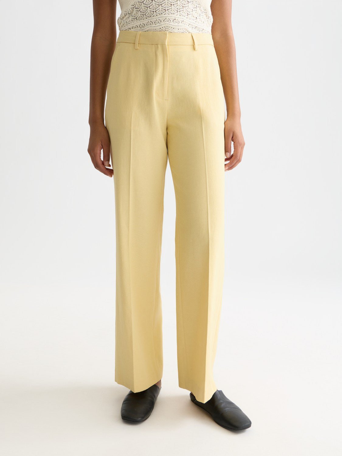 Edie - High Rise Wide Leg Pants - Scotch & Soda South Africa