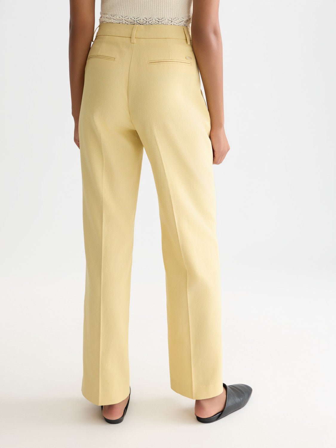 Edie - High Rise Wide Leg Pants - Scotch & Soda South Africa