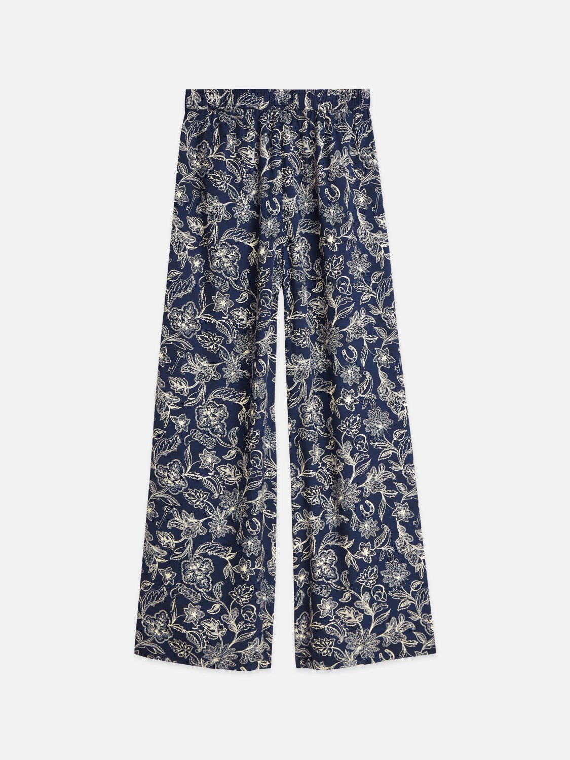 Eleni - All Over Printed High Rise Wide Leg Pull On Pants - Scotch & Soda South Africa