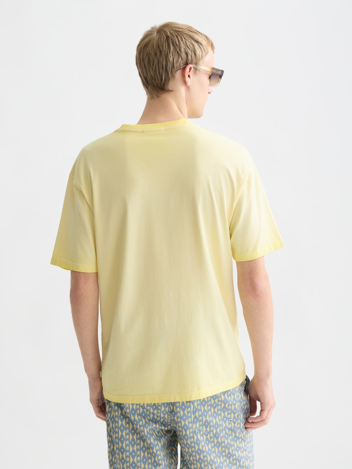 Embroidered Artwork Relaxedfit Garmentdyed Tshirt - Scotch & Soda South Africa