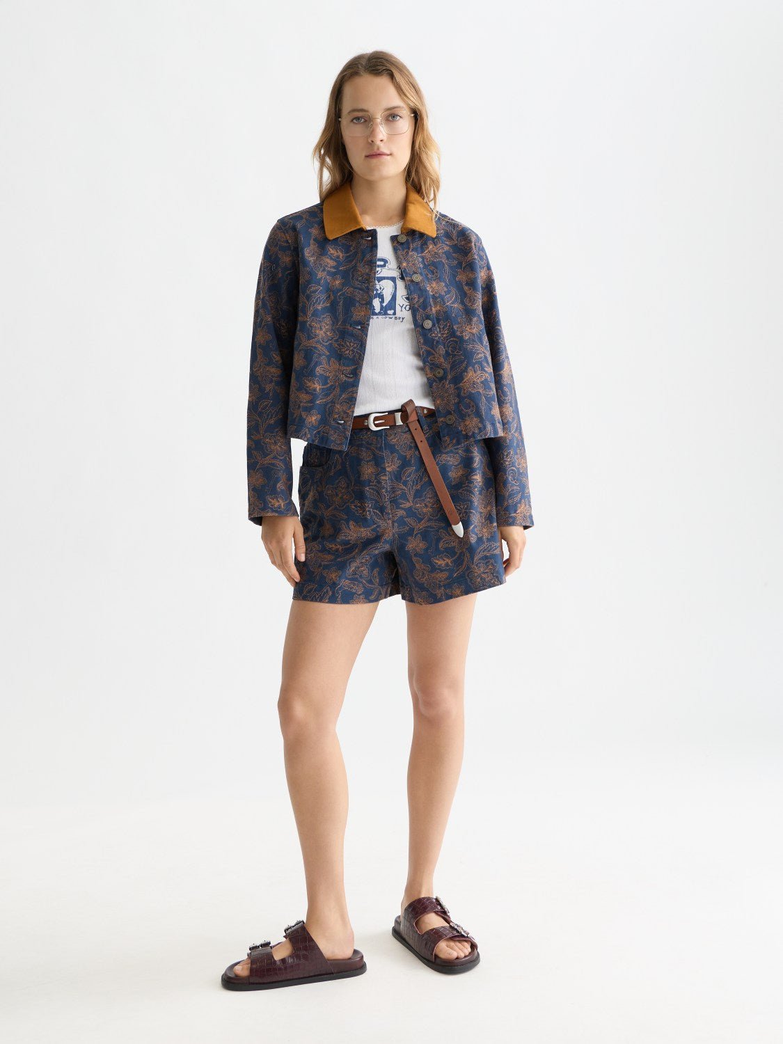 Embroidered Cotton Jacket - Scotch & Soda South Africa
