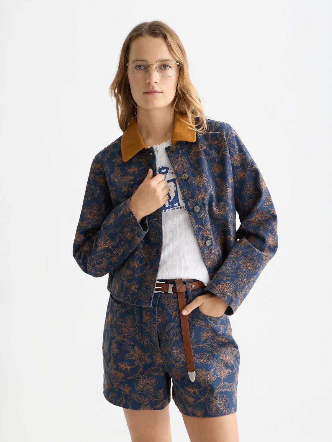 Embroidered Cotton Jacket - Scotch & Soda South Africa