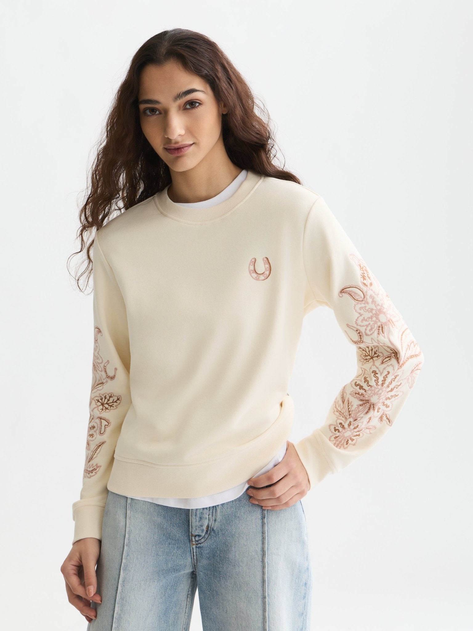 Embroidered Regular-Fit Sweatshirt - Scotch & Soda South Africa