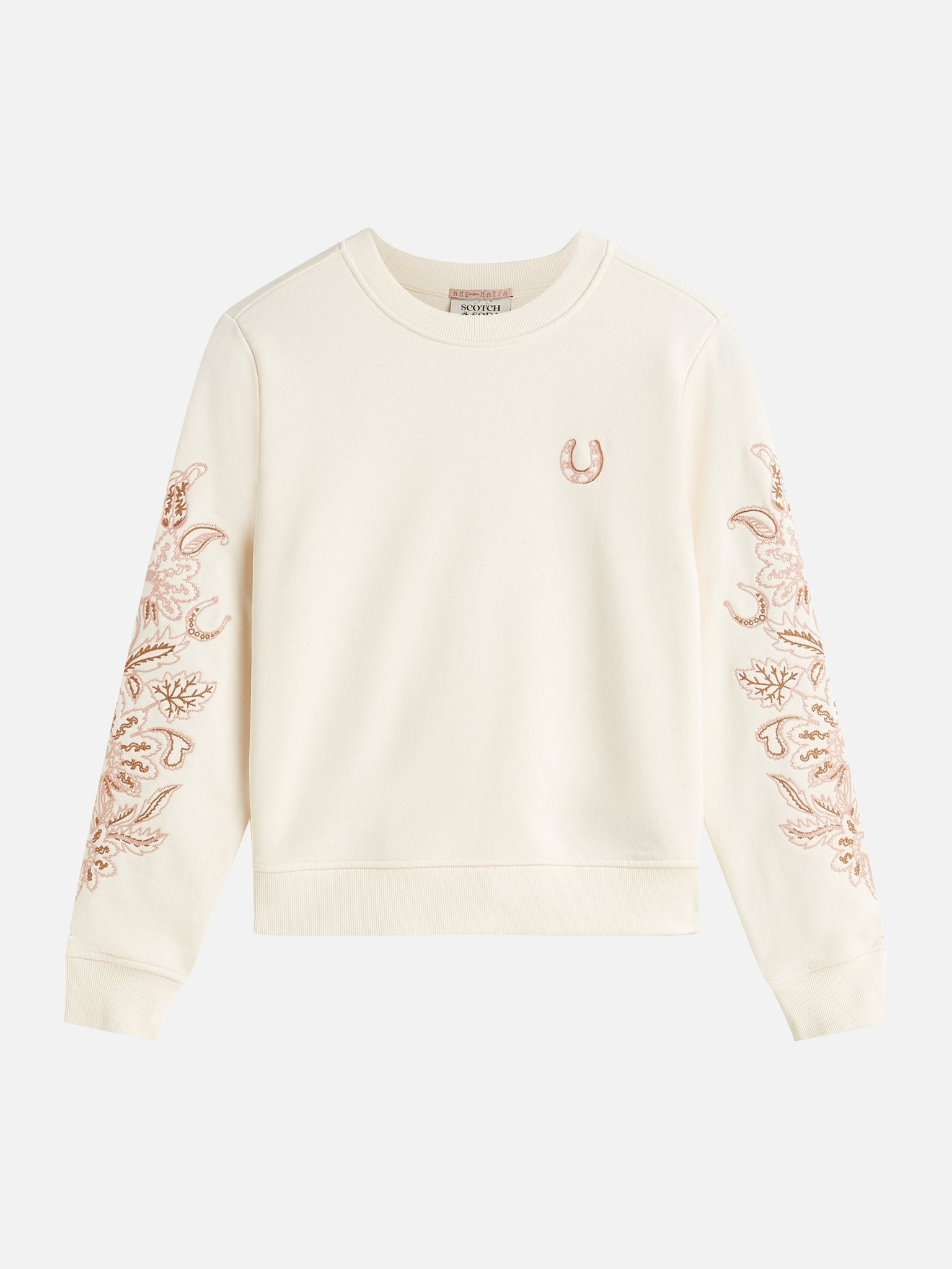 Embroidered Regular-Fit Sweatshirt - Scotch & Soda South Africa