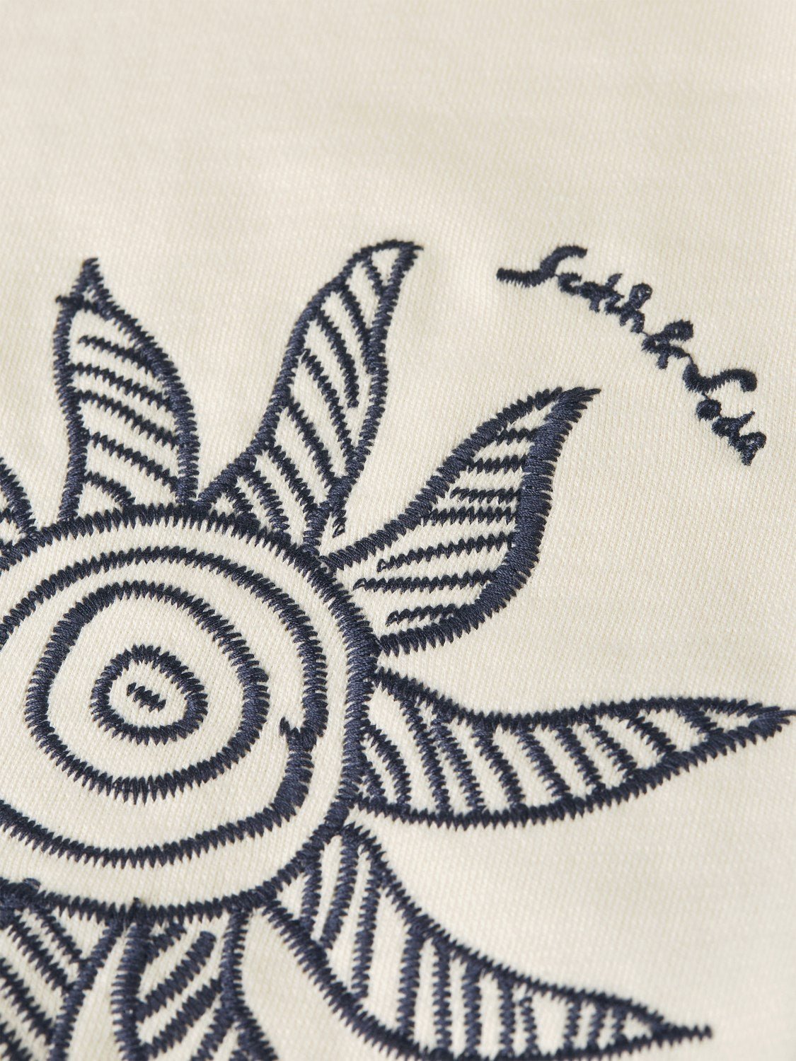 Embroidered Relaxedfit Sweatshirt - Scotch & Soda South Africa