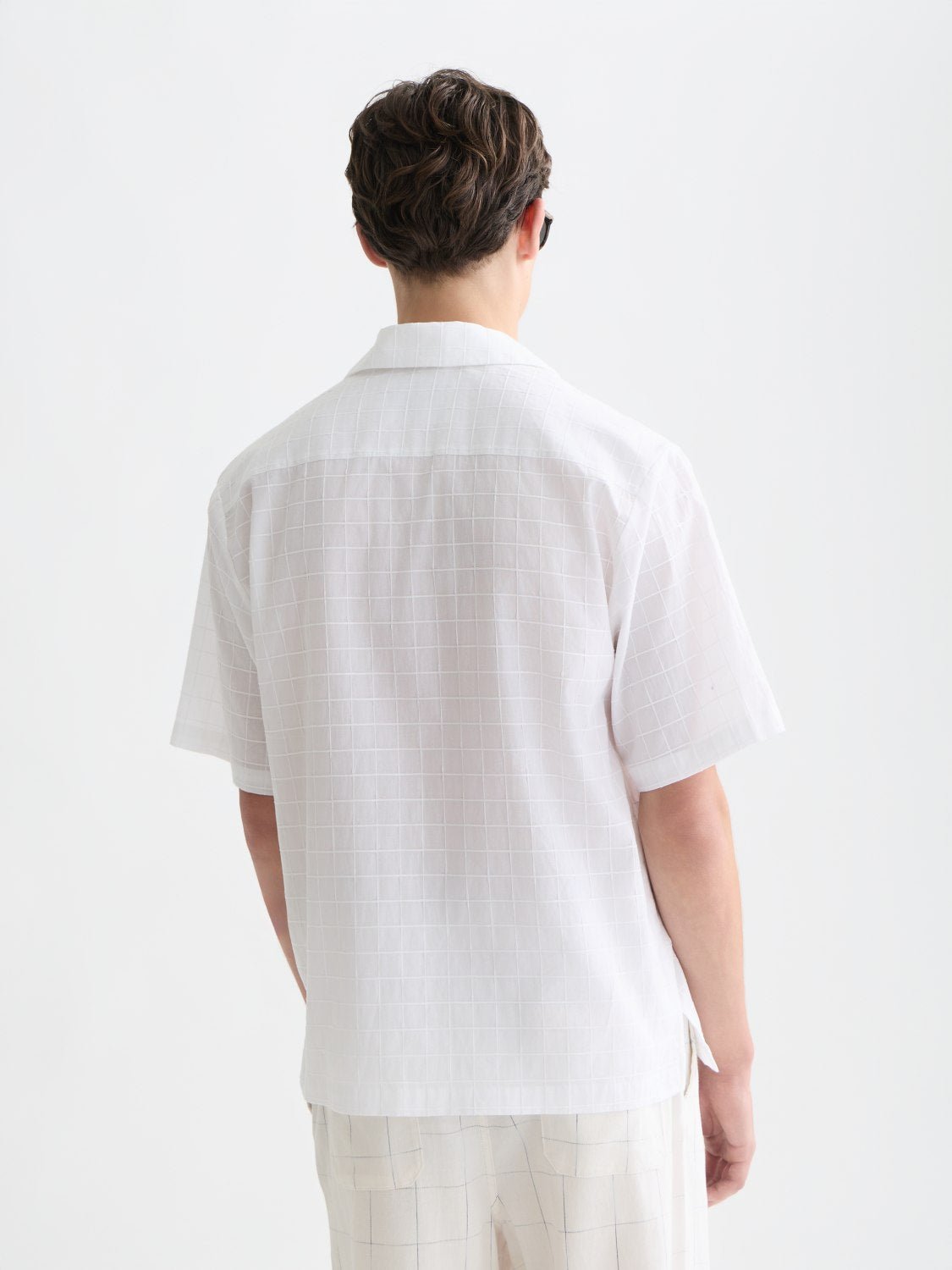 Embroidered Structured Relaxedfit Shortsleeved Shirt - Scotch & Soda South Africa
