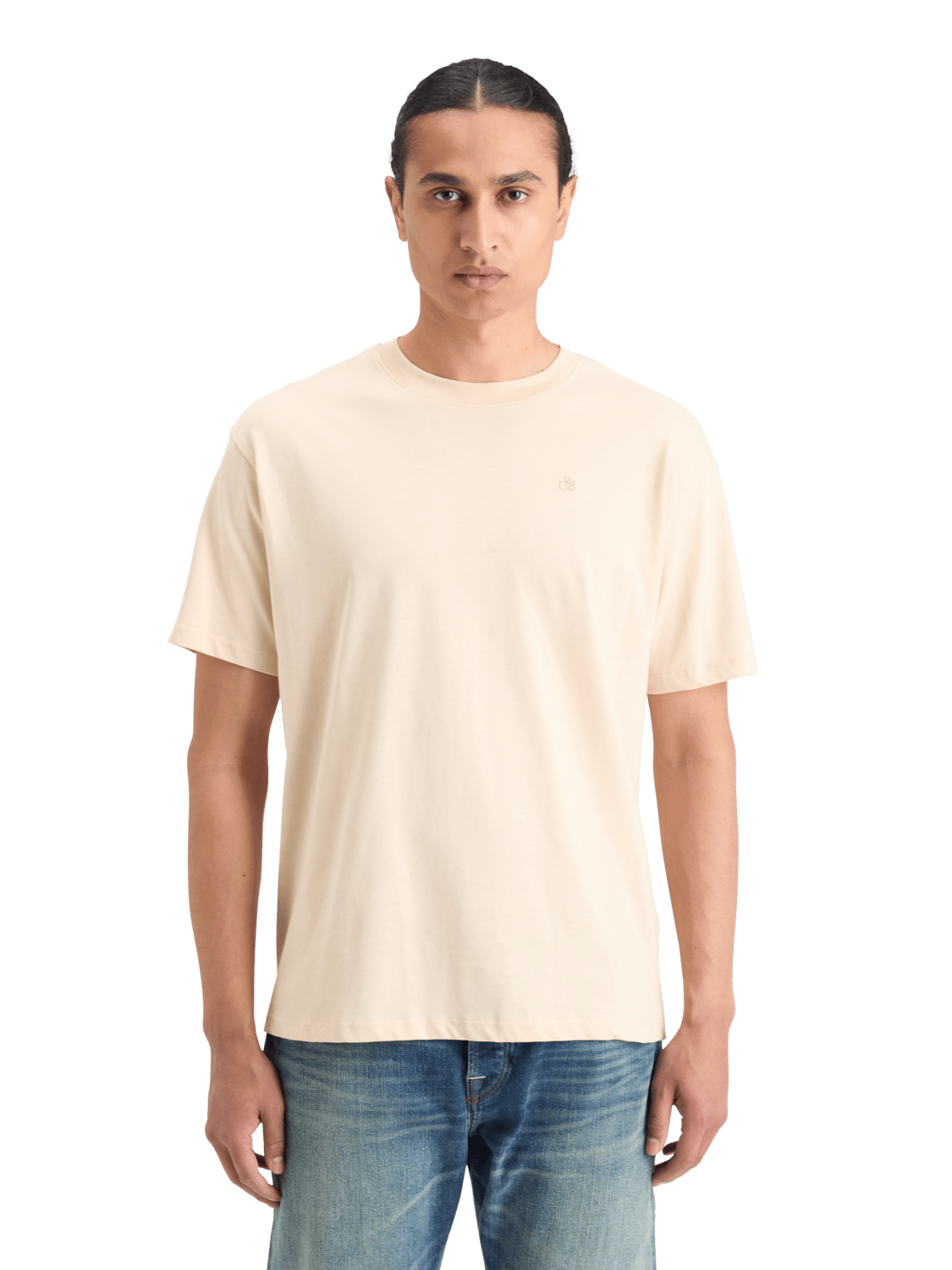 Essential Regular Fit Logo T-Shirt - Scotch & Soda South Africa