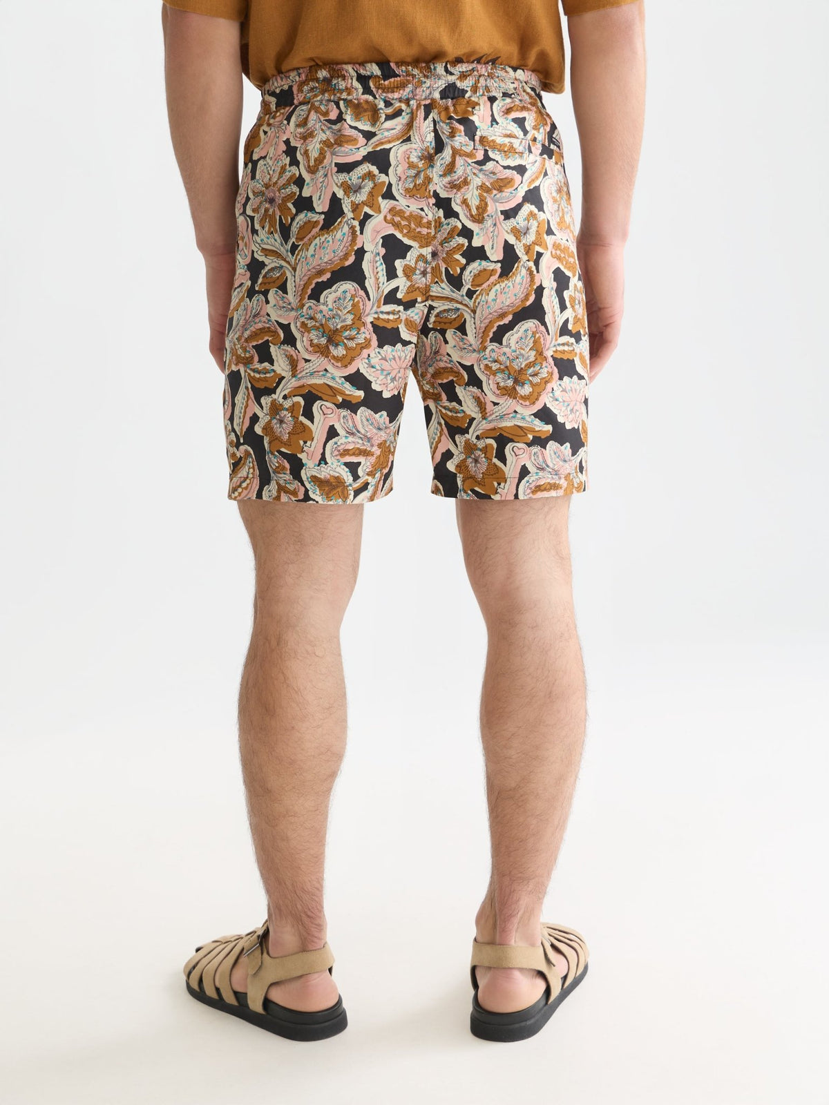 Fave Printed Tencel Relaxed Fit Bermuda Shorts - Scotch & Soda South Africa