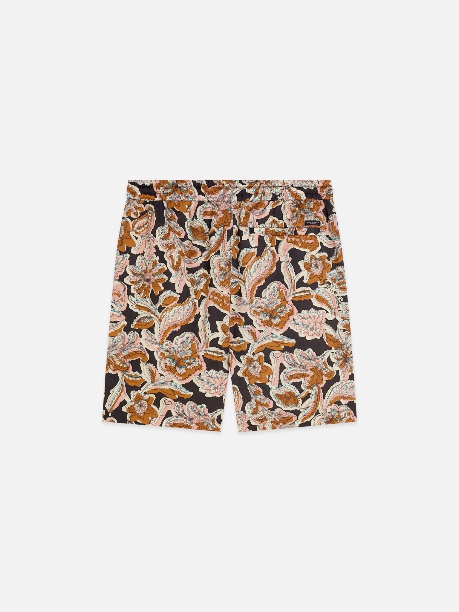 Fave Printed Tencel Relaxed Fit Bermuda Shorts - Scotch & Soda South Africa