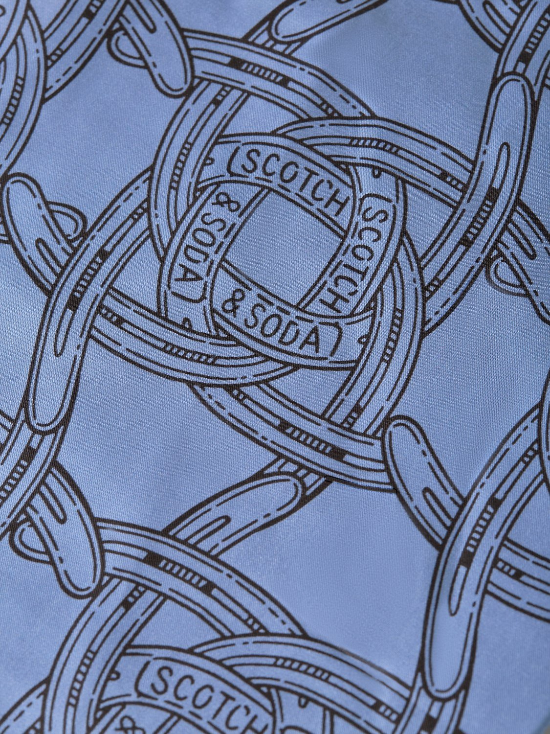 Fave Printed Tencel Relaxedfit Bermuda Shorts - Scotch & Soda South Africa