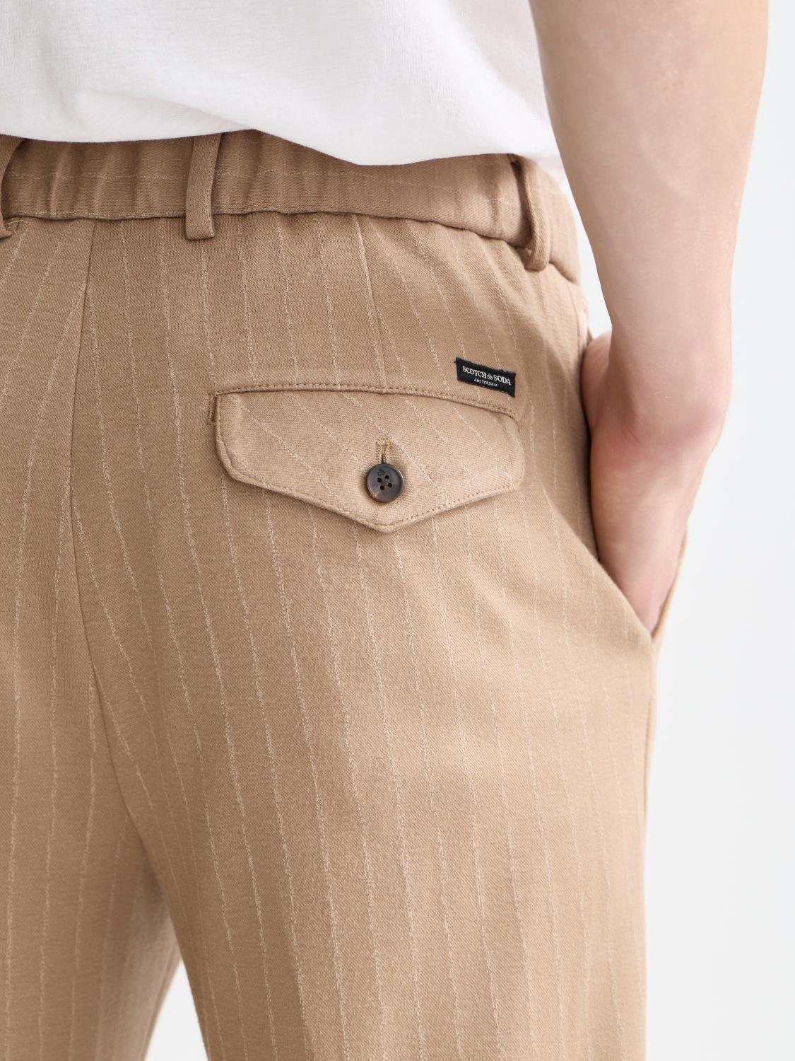 Finch Tailored Jersey Yarn-Dyed Tapered Jogger - Scotch & Soda South Africa