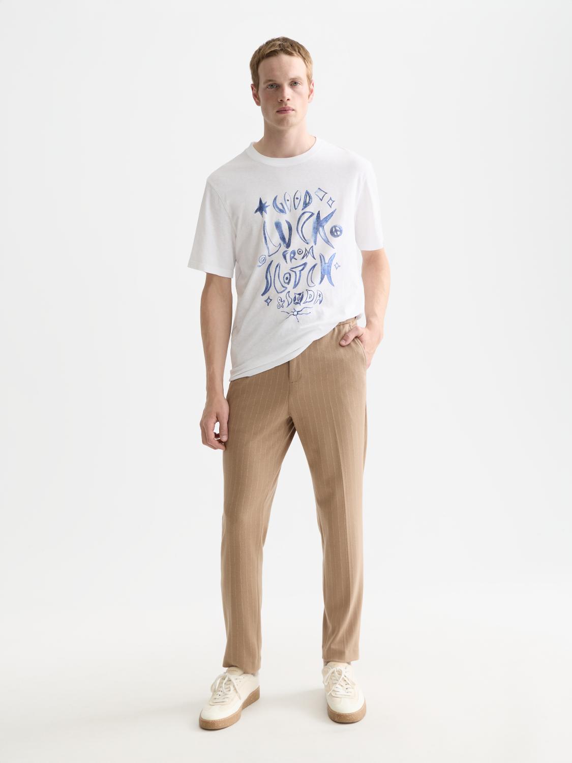 Finch Tailored Jersey Yarn-Dyed Tapered Jogger - Scotch & Soda South Africa